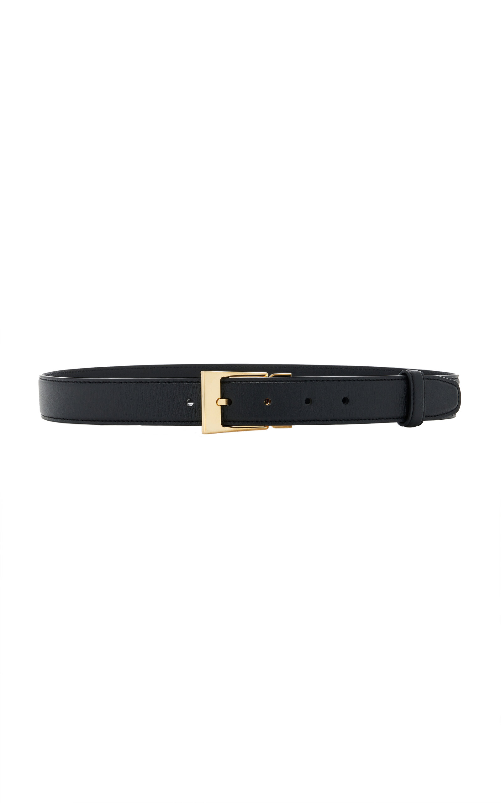 Shop The Row Jewel Leather Belt In Gold