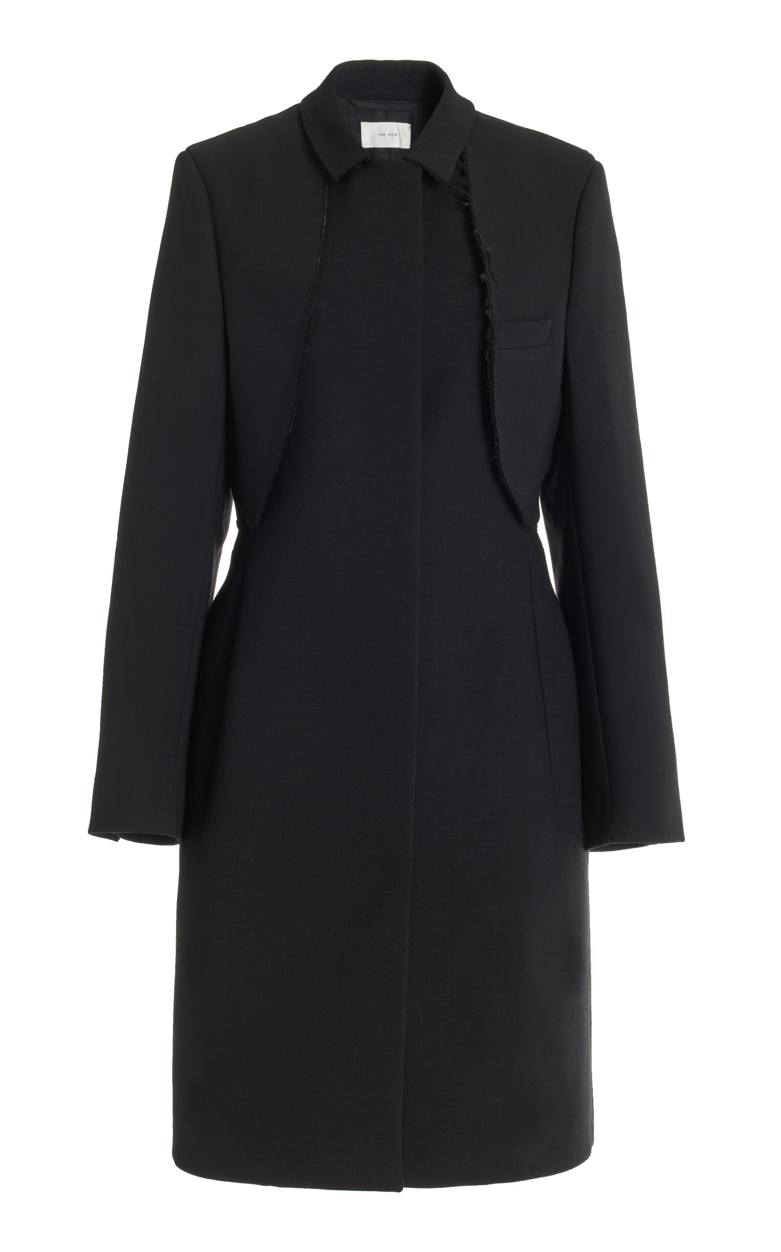 Shop The Row Holmes Wool Jacket In Black