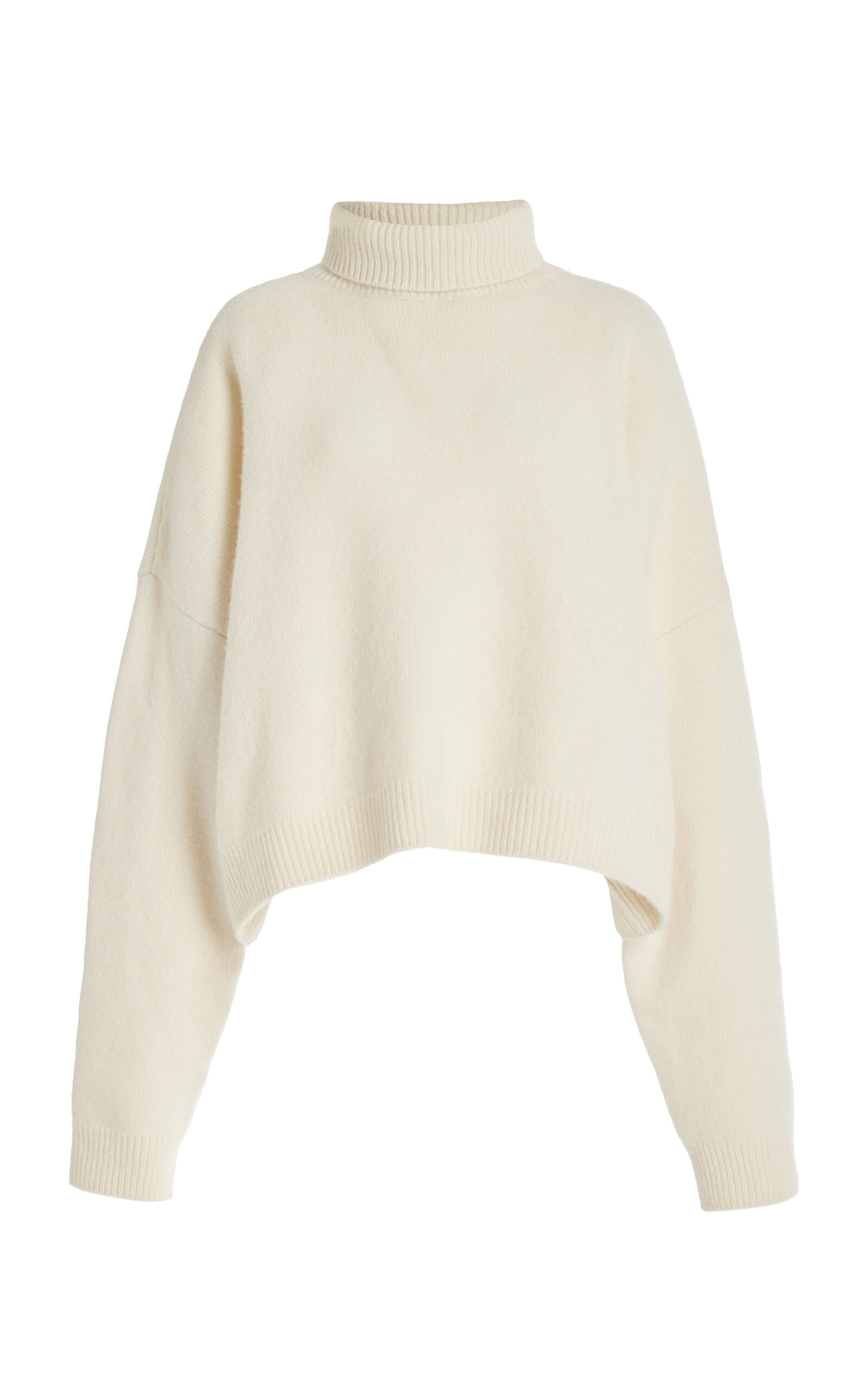 The Row Ludo Merino Wool-blend Sweater In Ivory