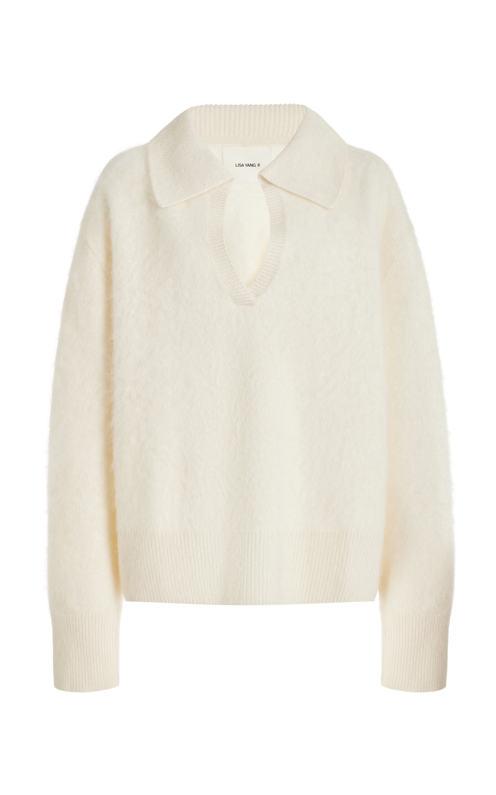 Shop Lisa Yang Kerry Cashmere Sweater In Ivory