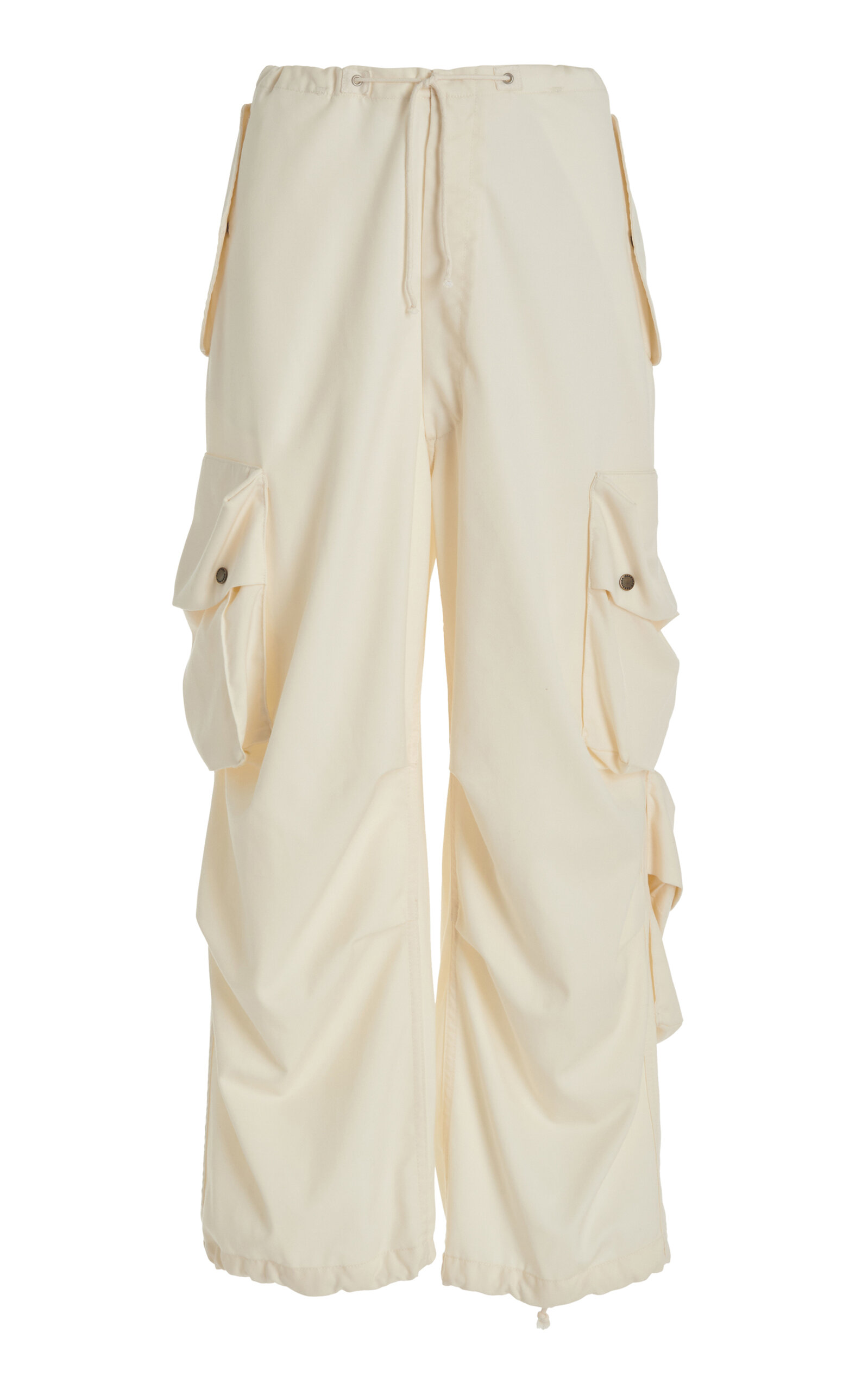 DARKPARK Blair Wool Cargo Pants - Off-White