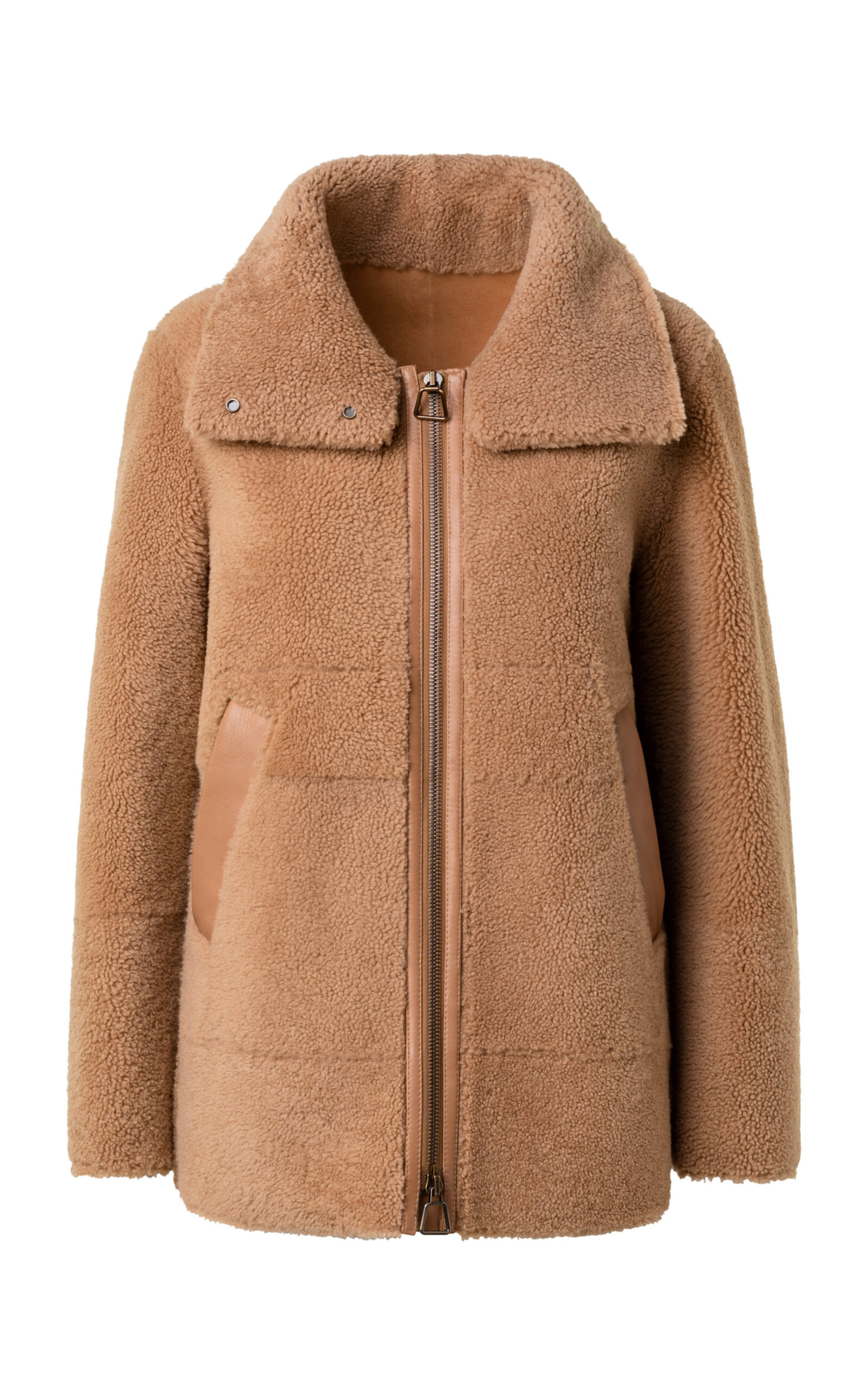 Akris Women's Sally Reversible Shearling Blouson Jacket