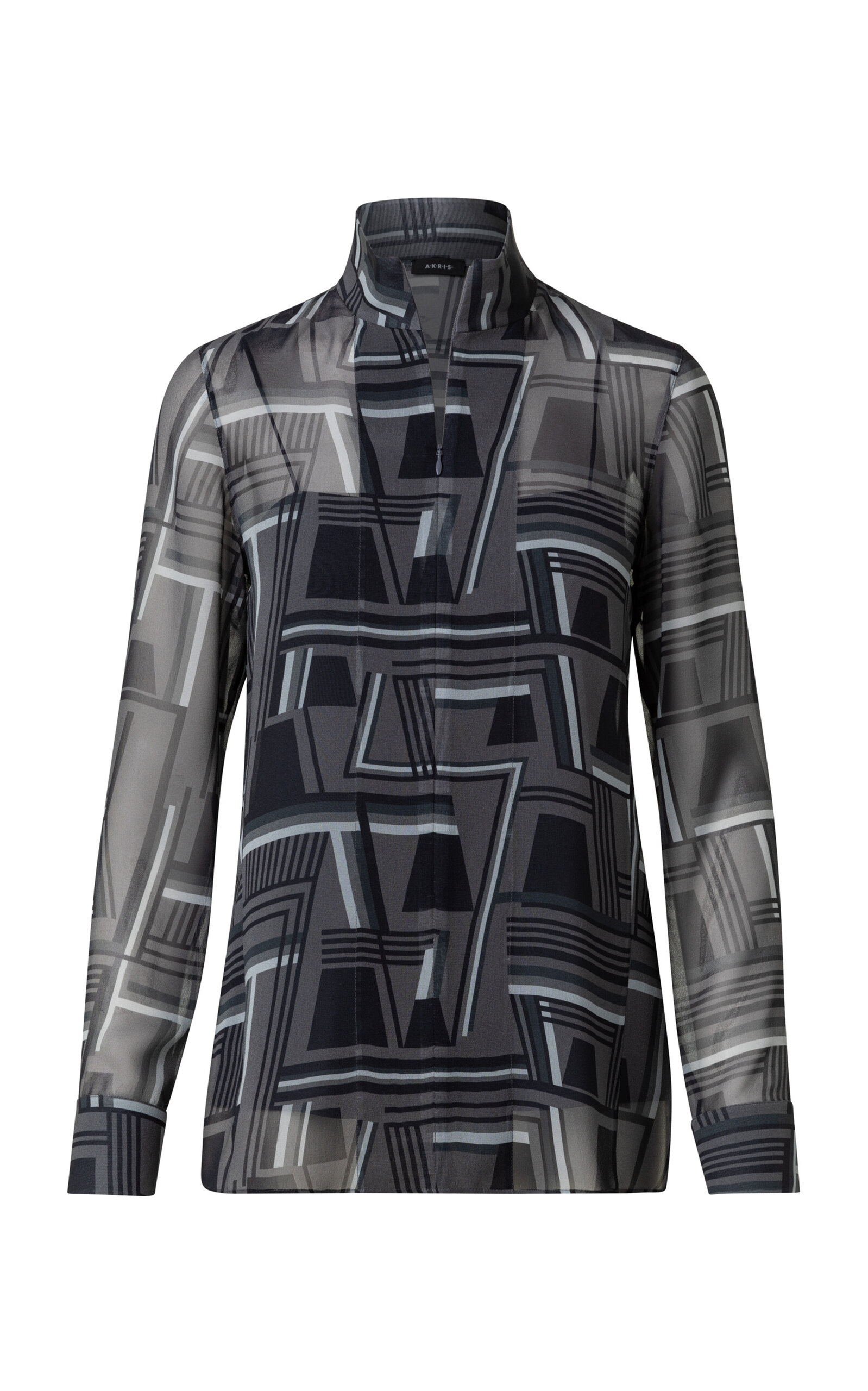 Akris Women's Silk Georgette Tunic Top
