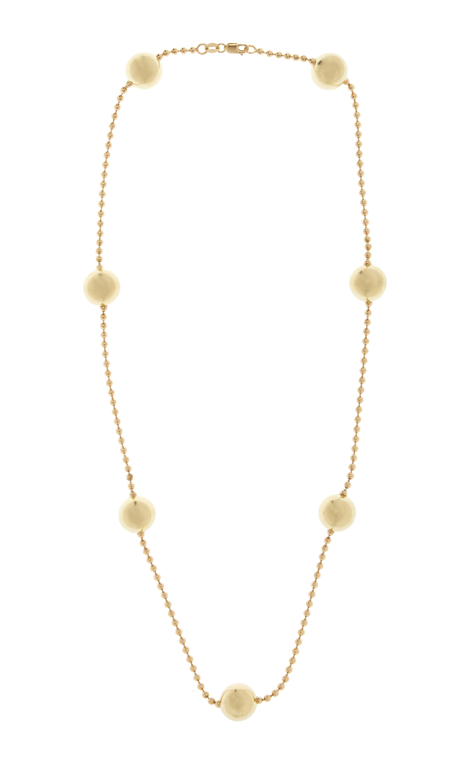 Jenna Blake Women's 18K Gold Ball and Chain Necklace