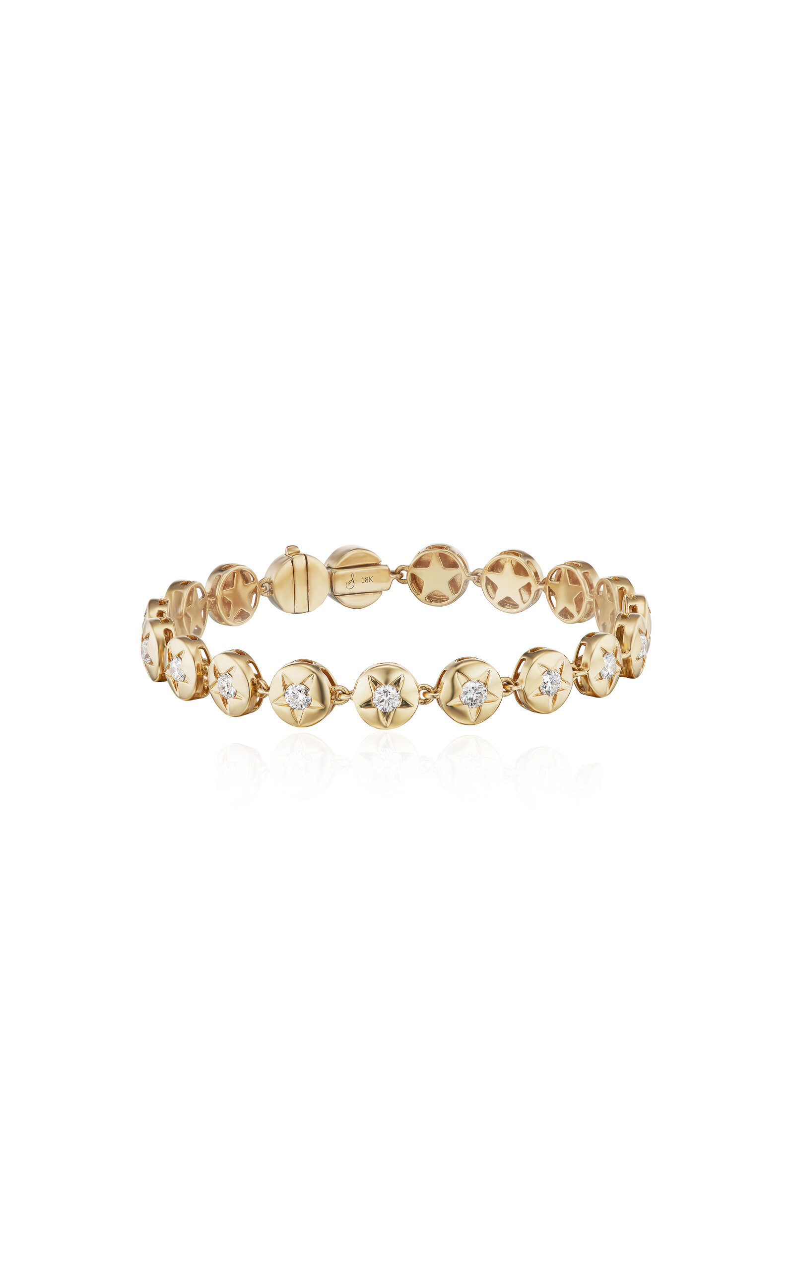 Sorellina Women's 18k Yellow Gold L'imperatrice Tennis Bracelet