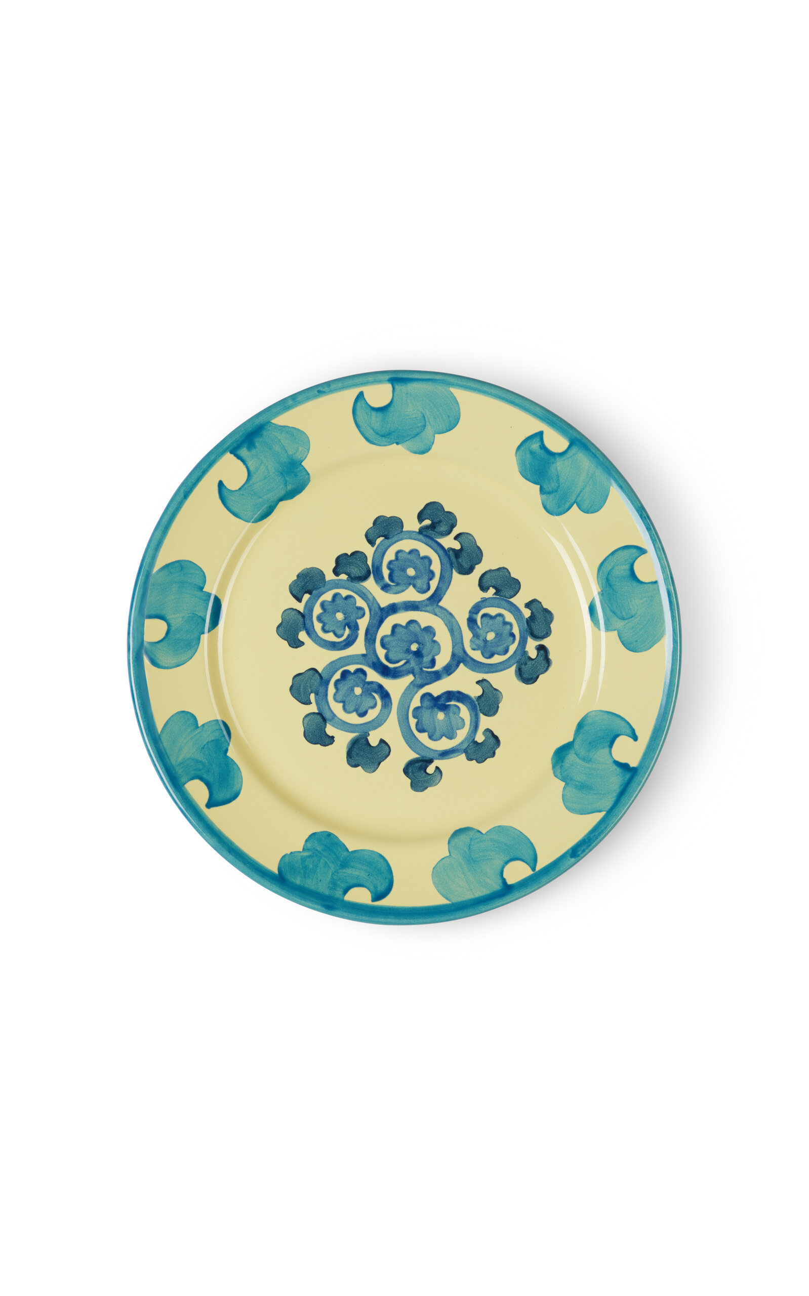 Emporio Sirenuse Flower Dinner Plate In Multi