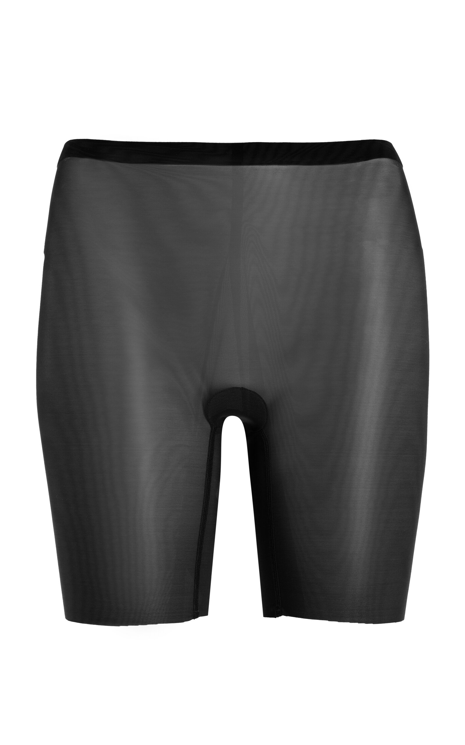 Wolford Shaping Tulle Shorts In Black