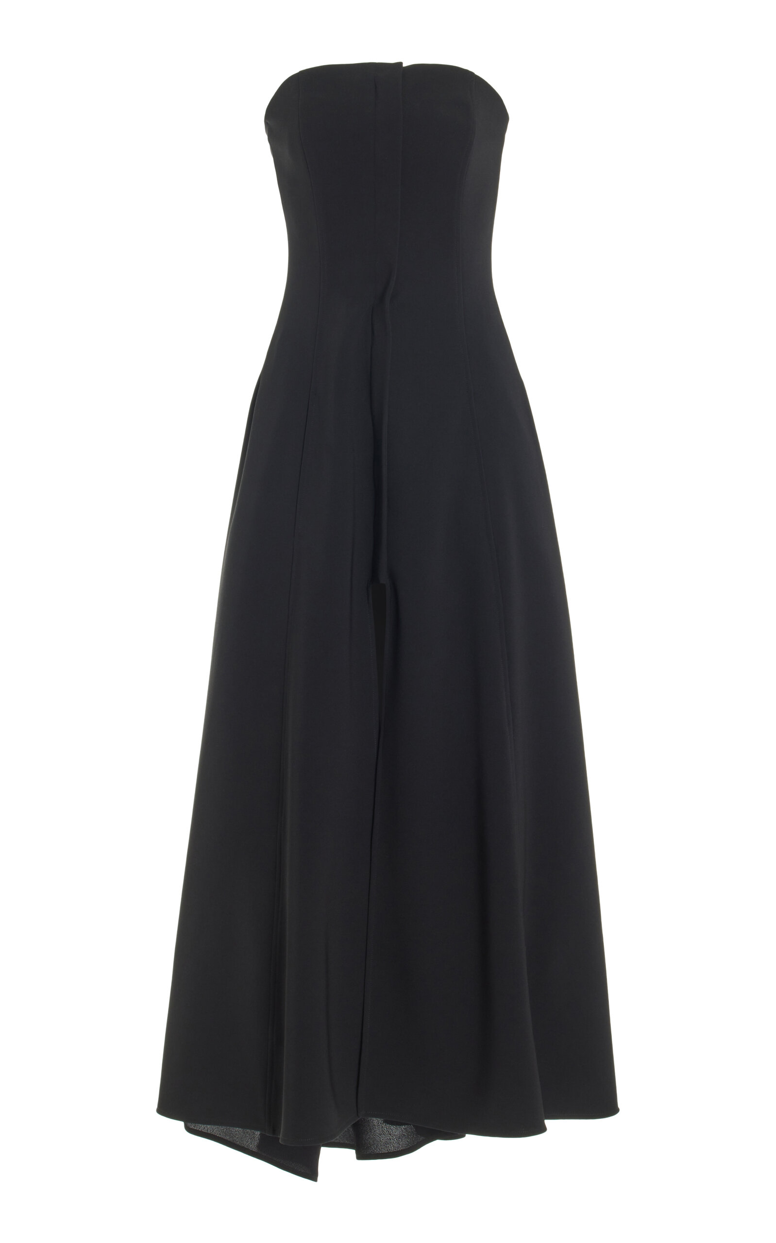 PROENZA SCHOULER MATTE STRAPLESS MAXI DRESS