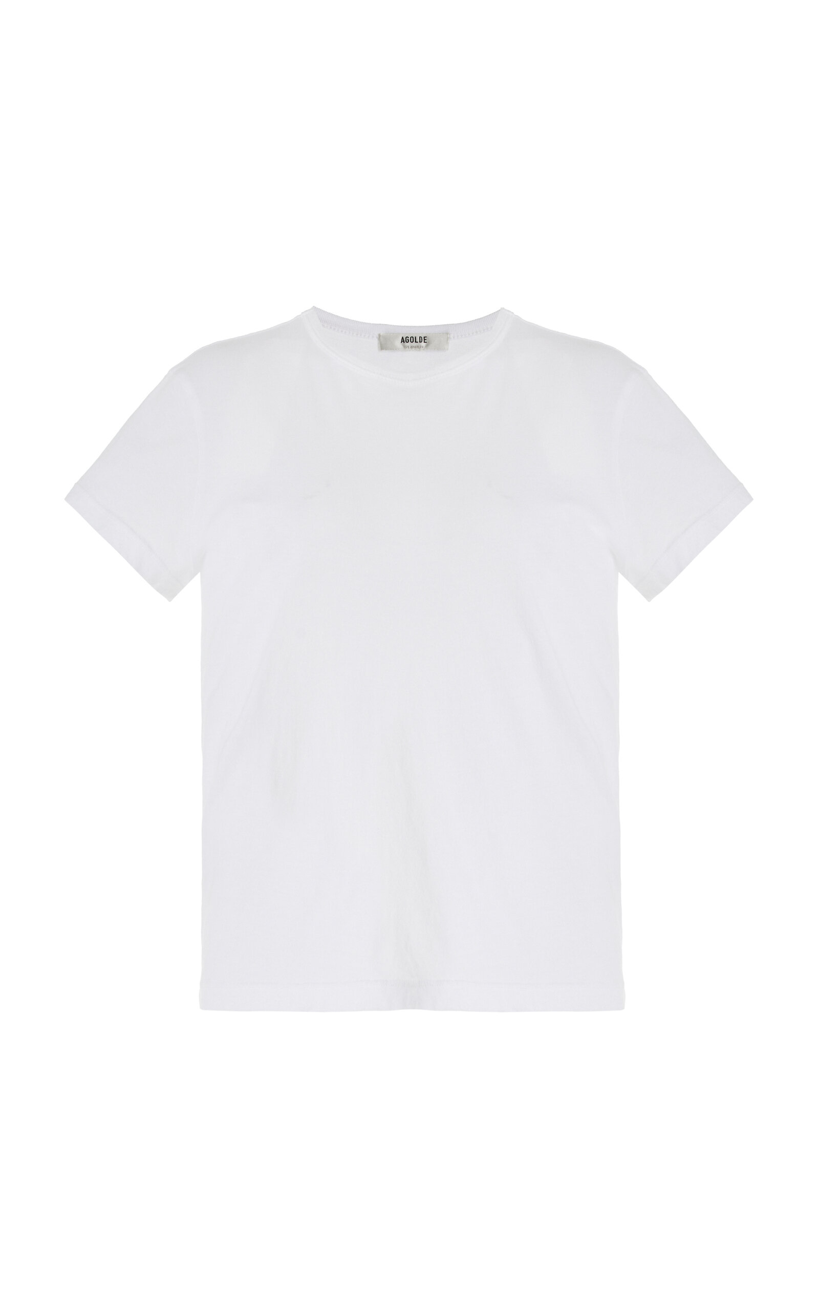 Agolde Drew Relaxed T-shirt In White