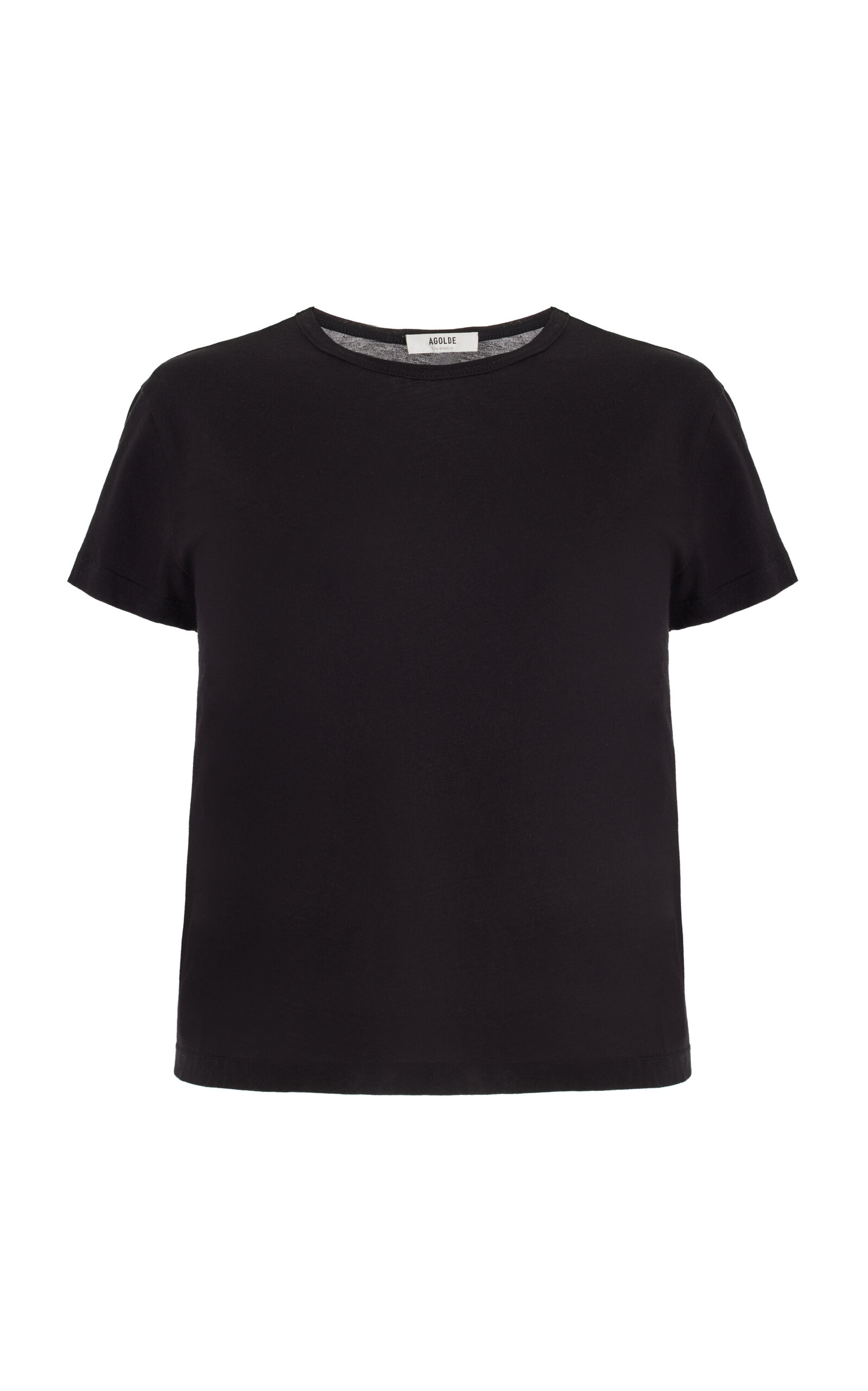 Shop Agolde Drew Relaxed T-shirt In Black