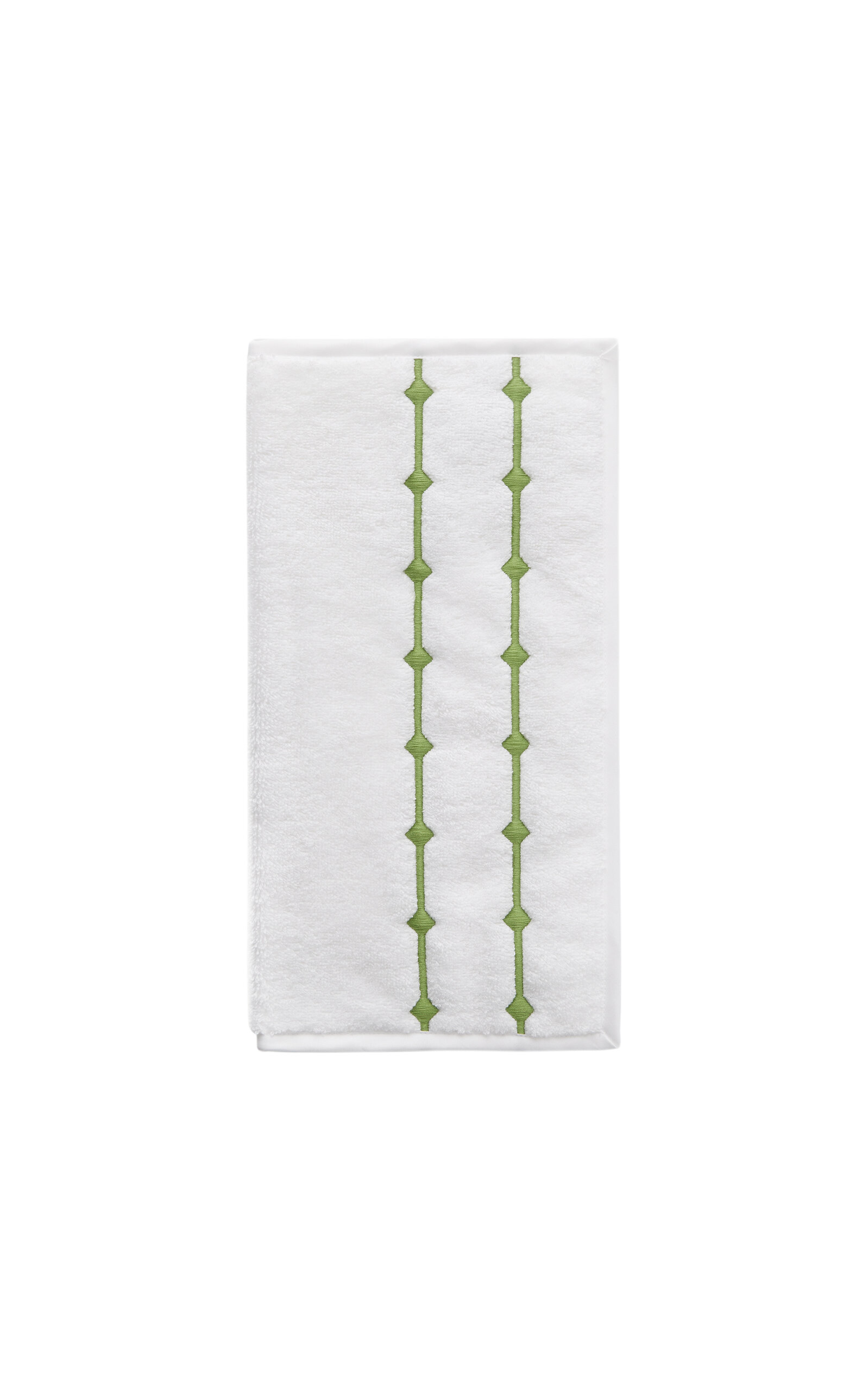 Shop Vis-a-vis Paris Cabochon Face Towel In Green