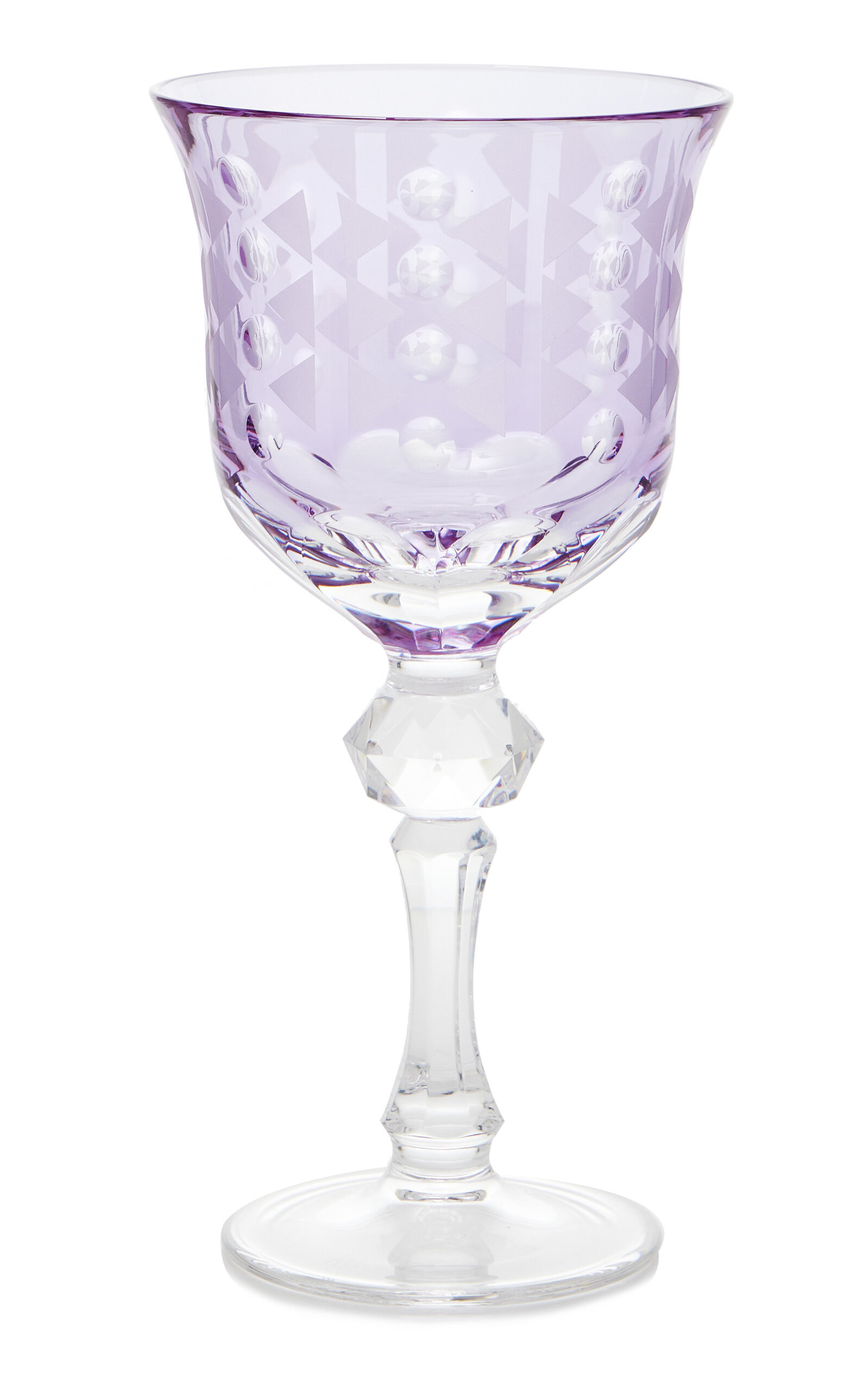 Tiffany & Co Berries White Wine Glass In Purple