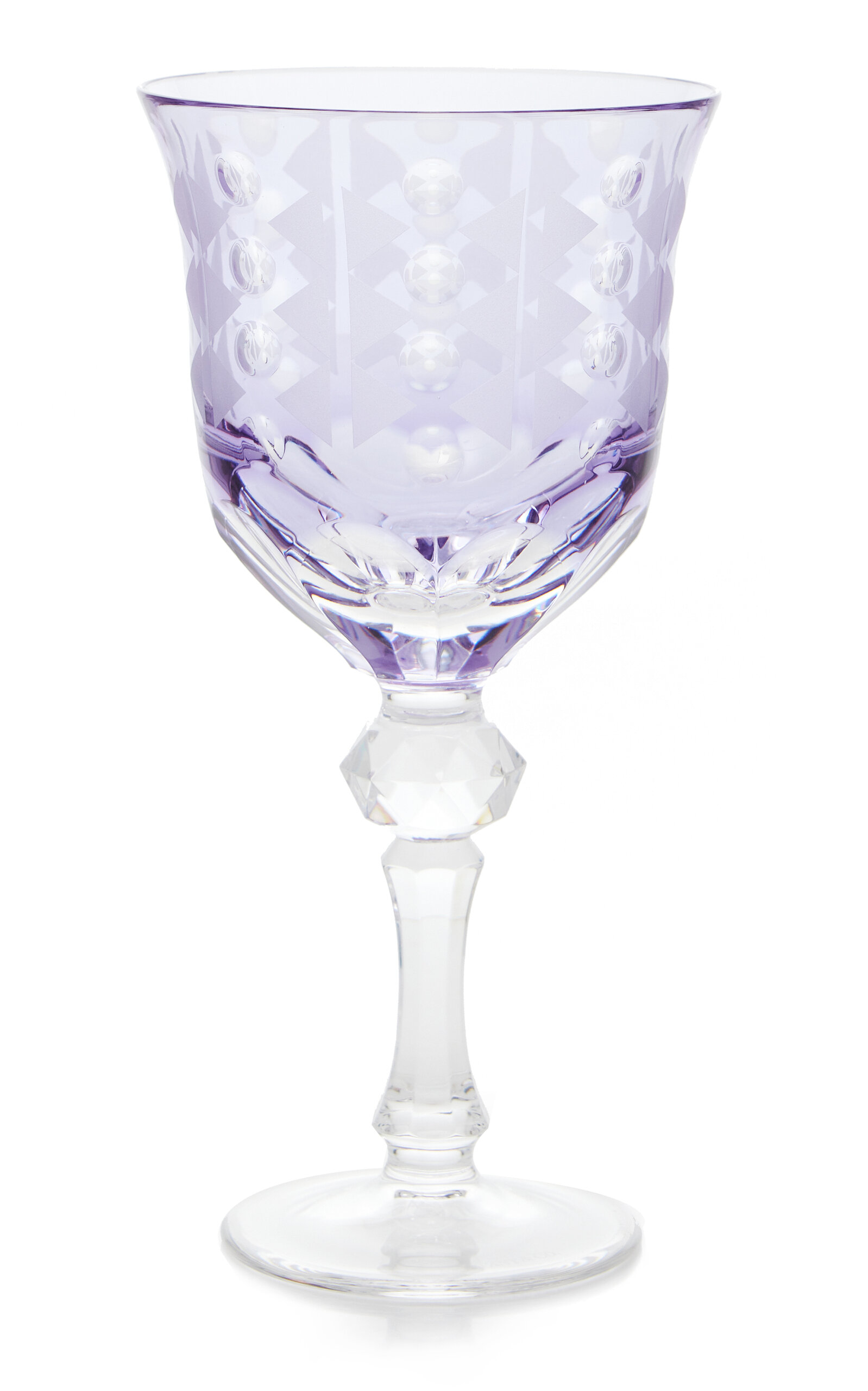 Tiffany & Co Berries Red Wine Glass In Purple