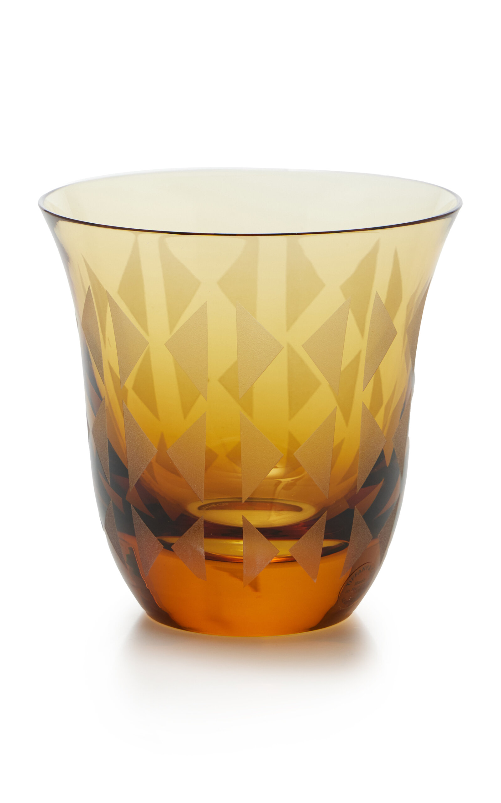 Tiffany & Co Berries Water Glass In Yellow