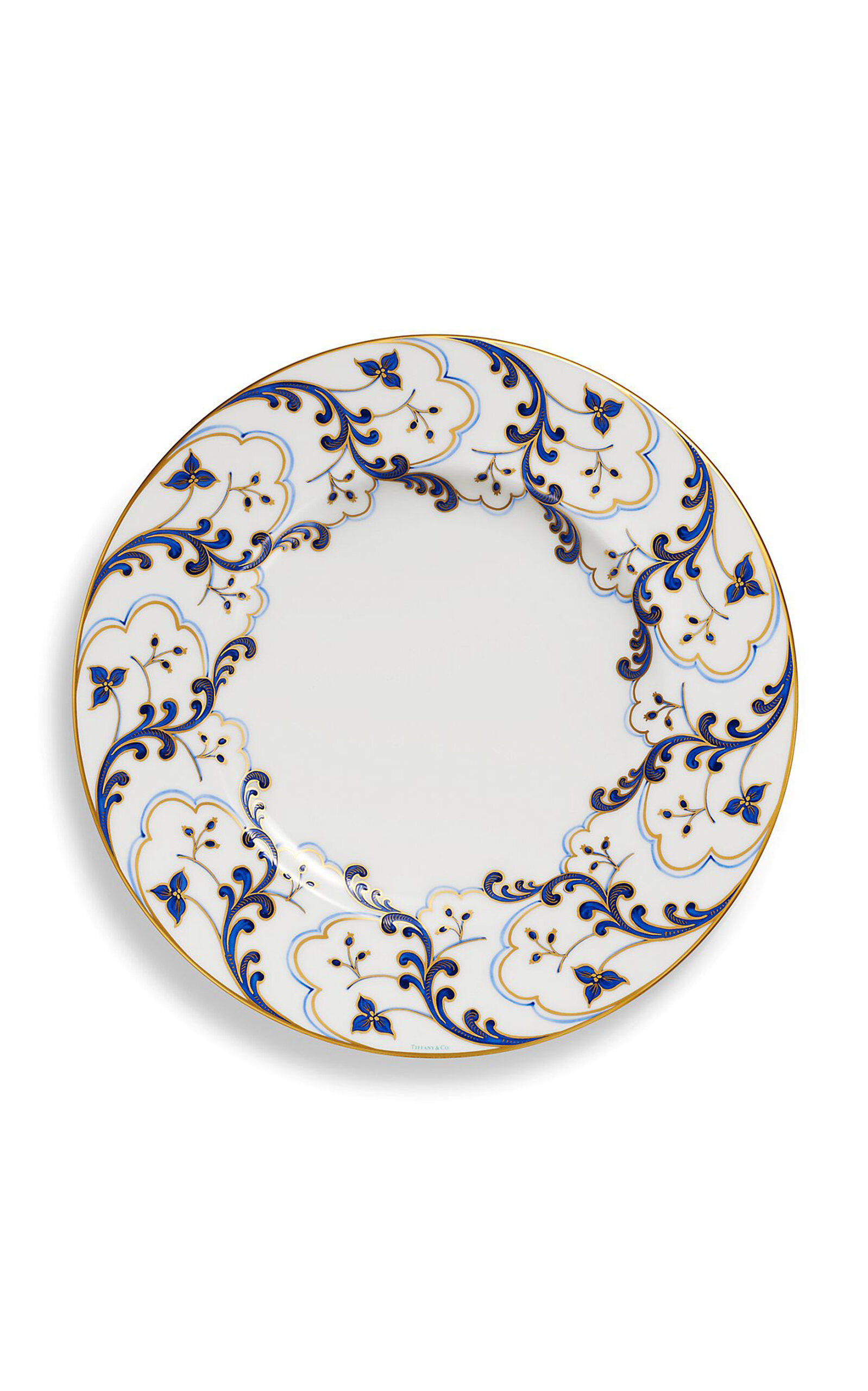 Tiffany & Co Valse Bleue Bone China Charger Plate In Blue