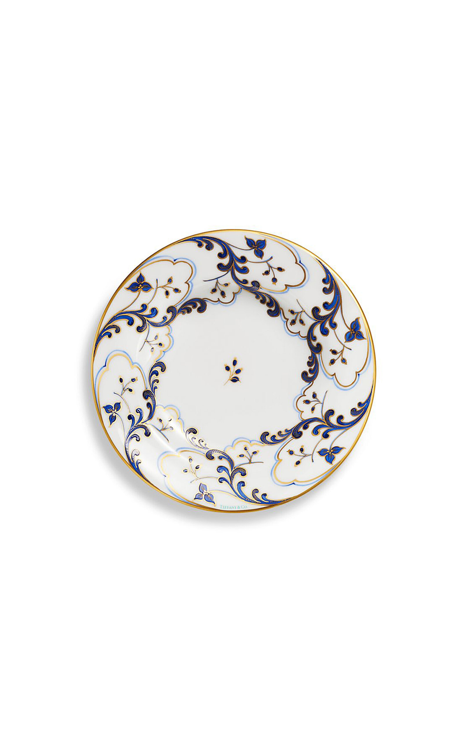 Tiffany & Co. Valse Bleue Bone China Bread and Butter Plate - Blue