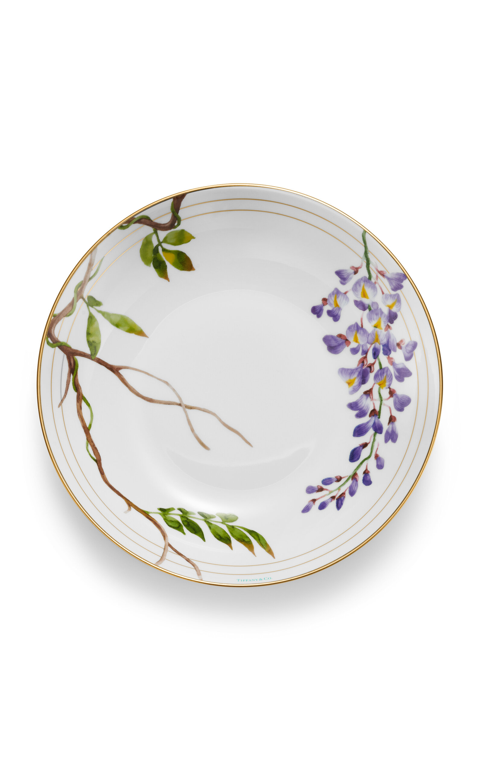 Tiffany & Co. Wisteria Porcelain Dinner Bowl - Multi