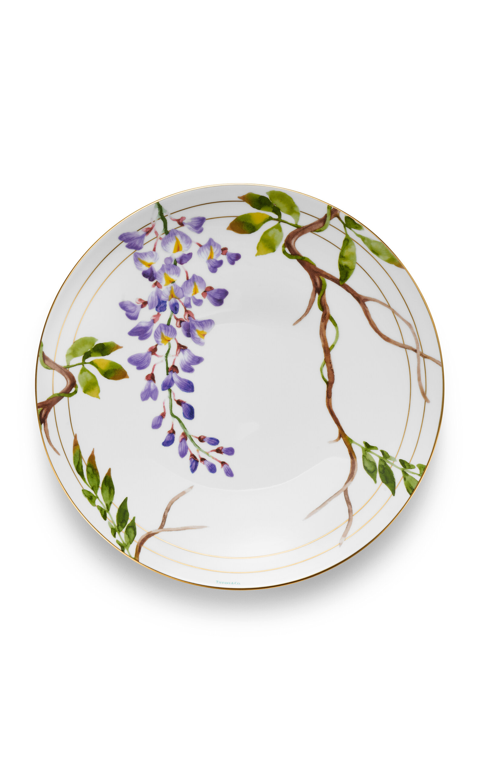 Tiffany & Co Wisteria Porcelain Dinner Plate In Multi