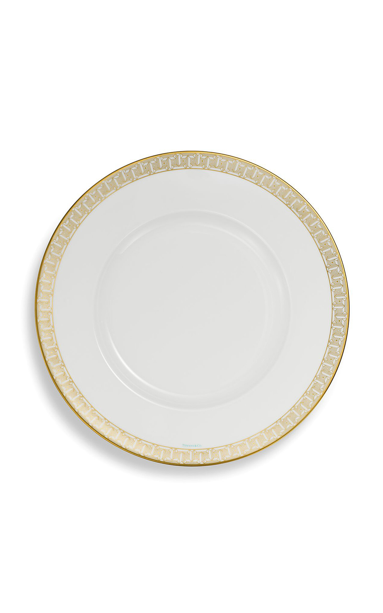 Tiffany & Co. T True Porcelain Charger Plate - Gold
