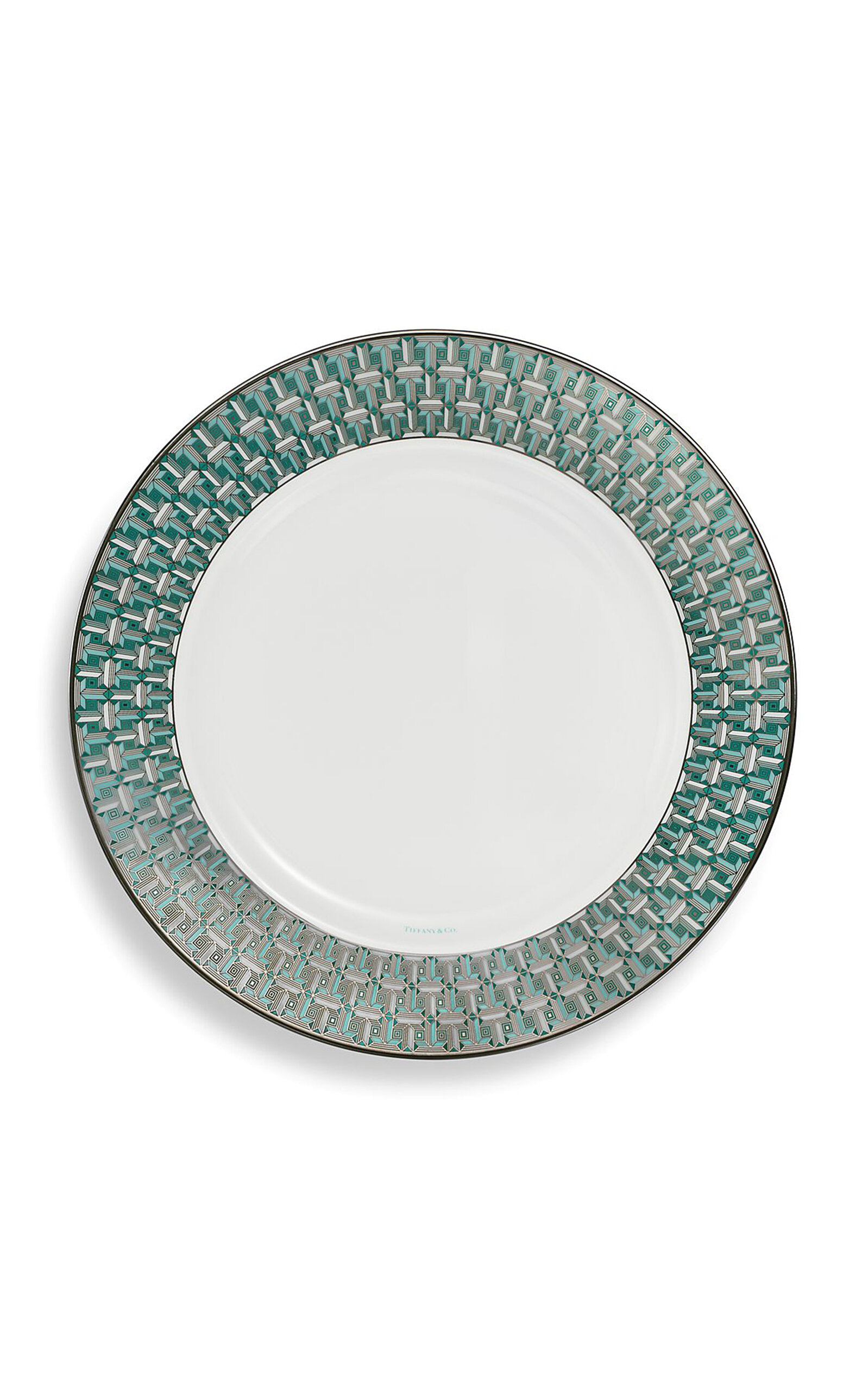 Tiffany & Co T True Porcelain Dinner Plate In Blue