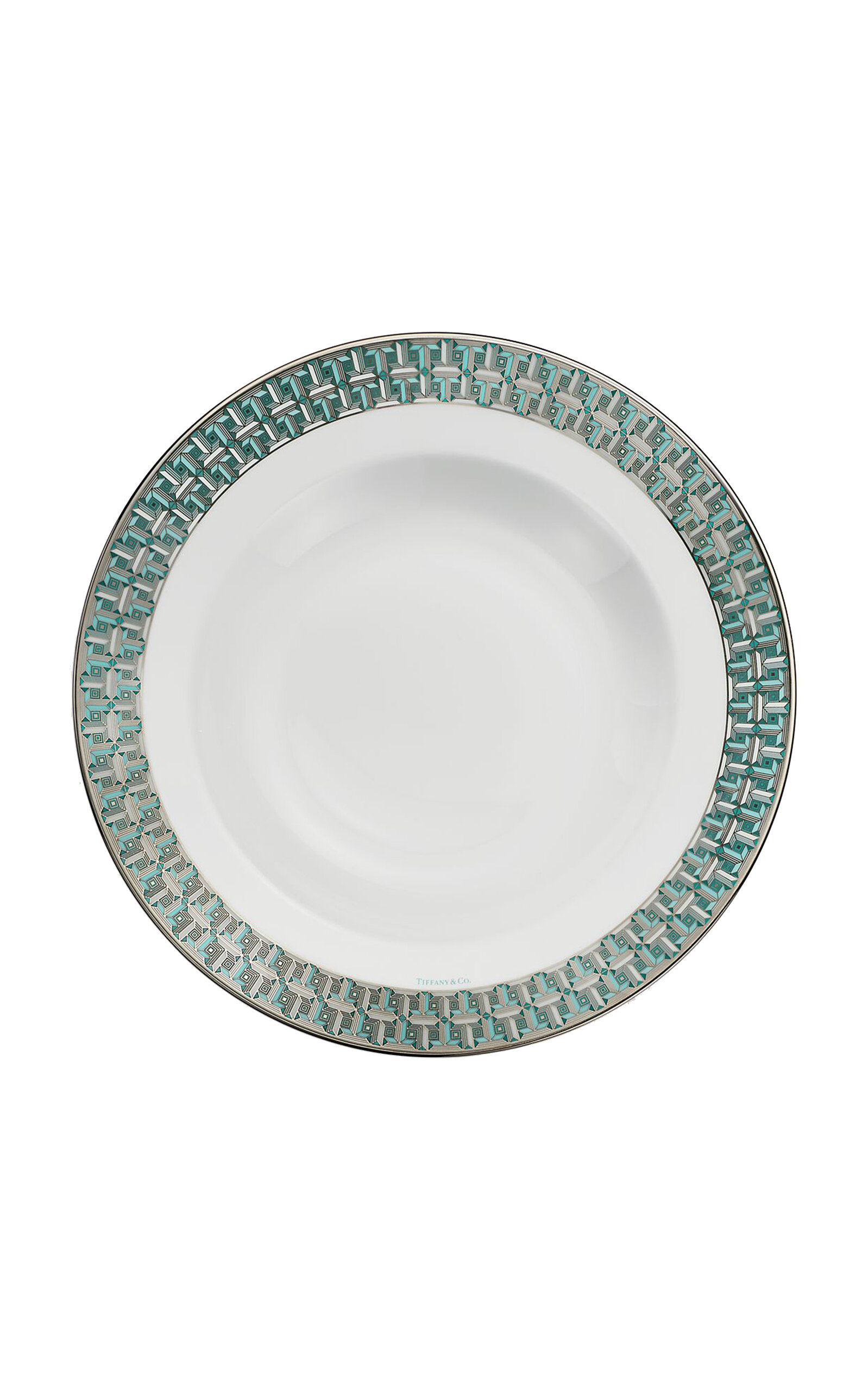 Tiffany & Co T True Porcelain Dinner Bowl In Blue