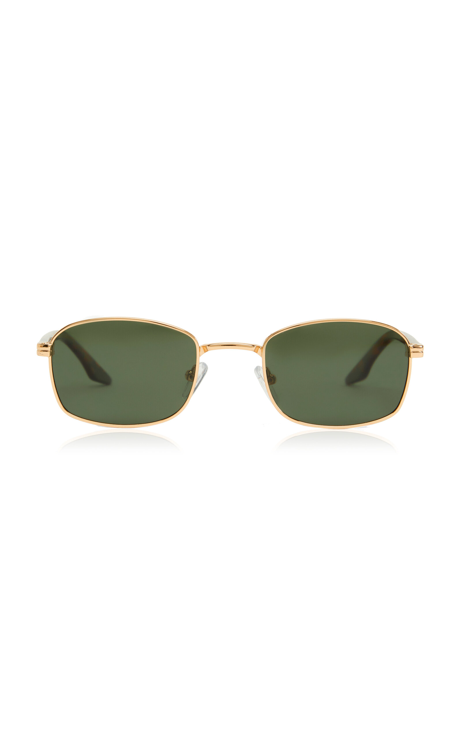 The Lima Square-Frame Metal Sunglasses