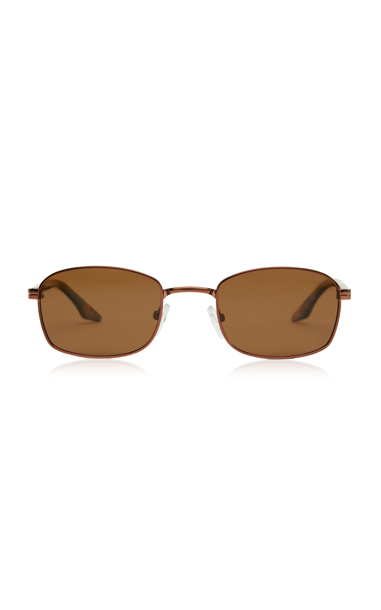 The Lima Square-Frame Metal Sunglasses