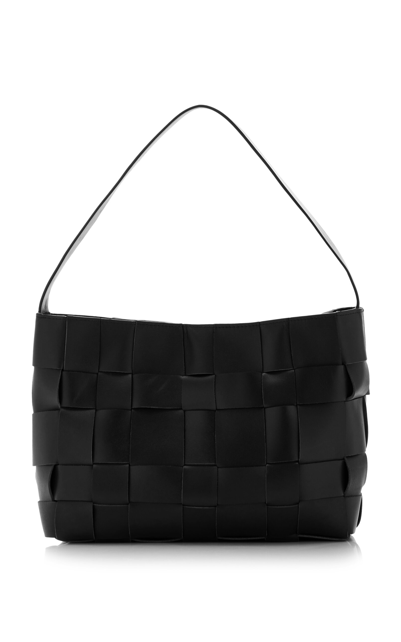 St. Agni Woven Leather Shoulder Bag - Moda Operandi