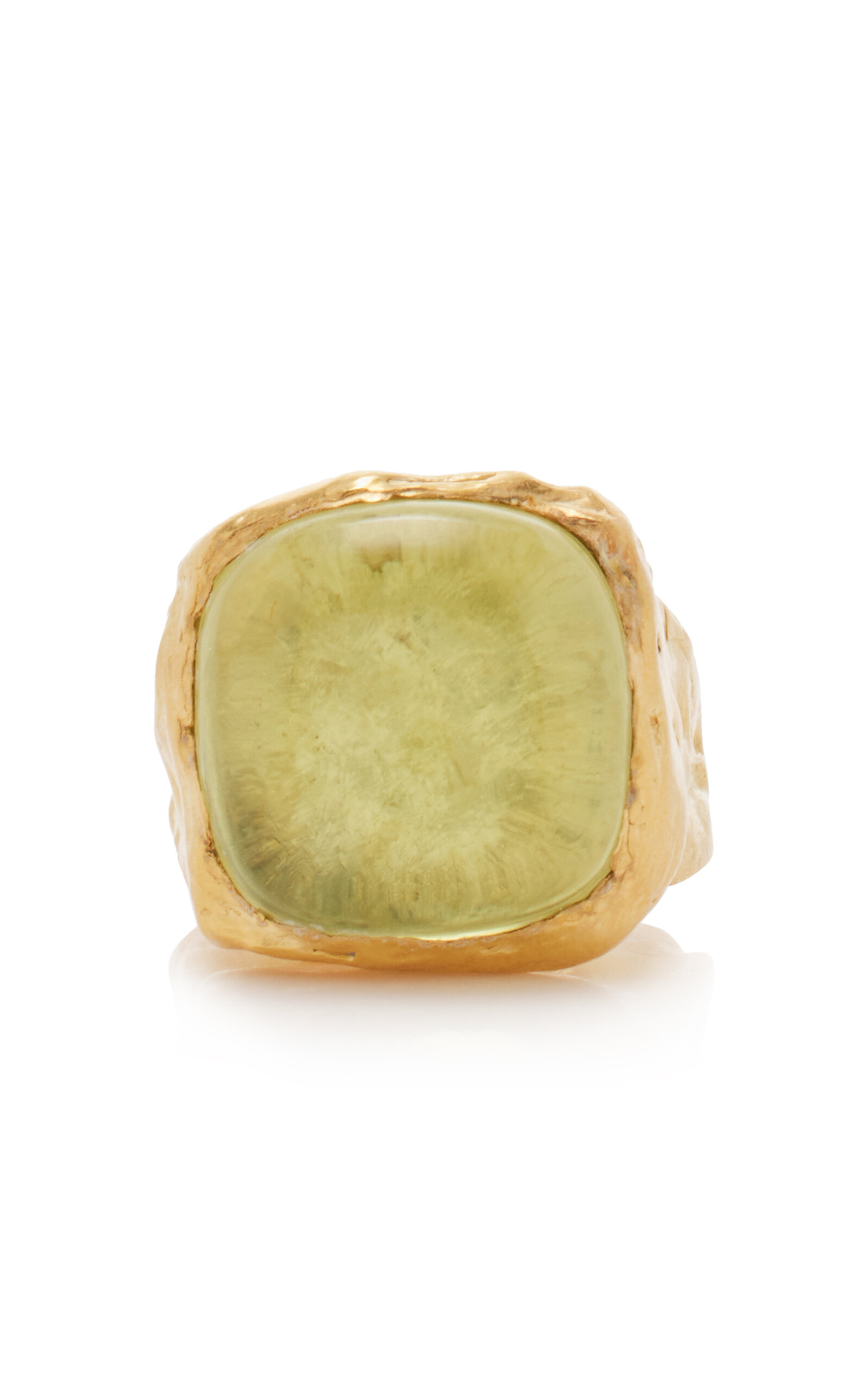 Simuero Boya Quartz 18K Gold-Plated Ring - Yellow - Moda Operandi - Women's Jewelry And Watches