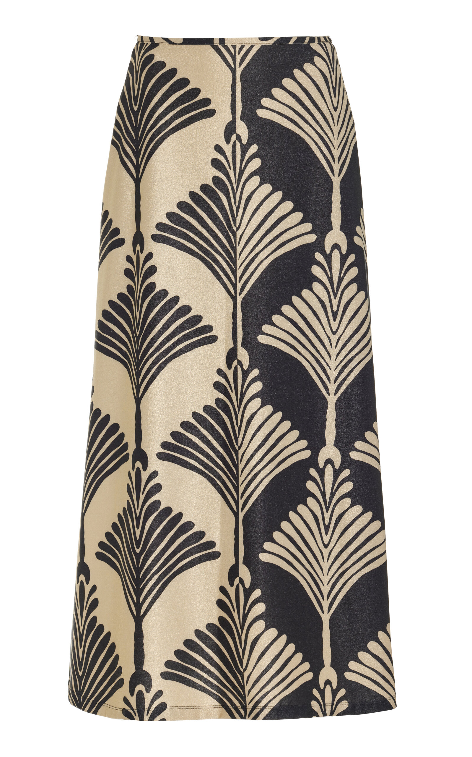 Johanna Ortiz Viento Sabanero Midi Skirt - Black - XS