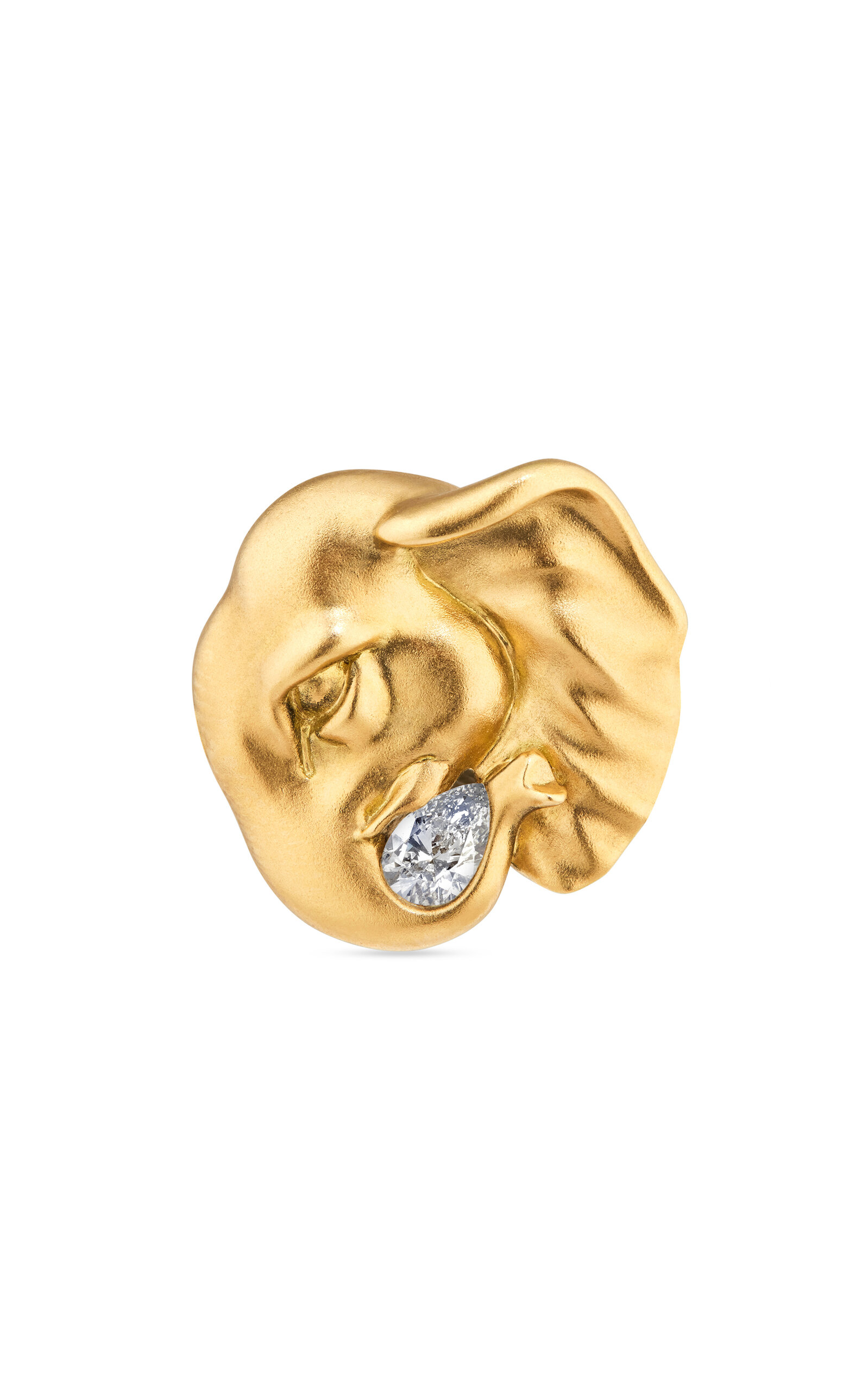 Mazarin 18k Recycled Yellow Gold Elephant Ring