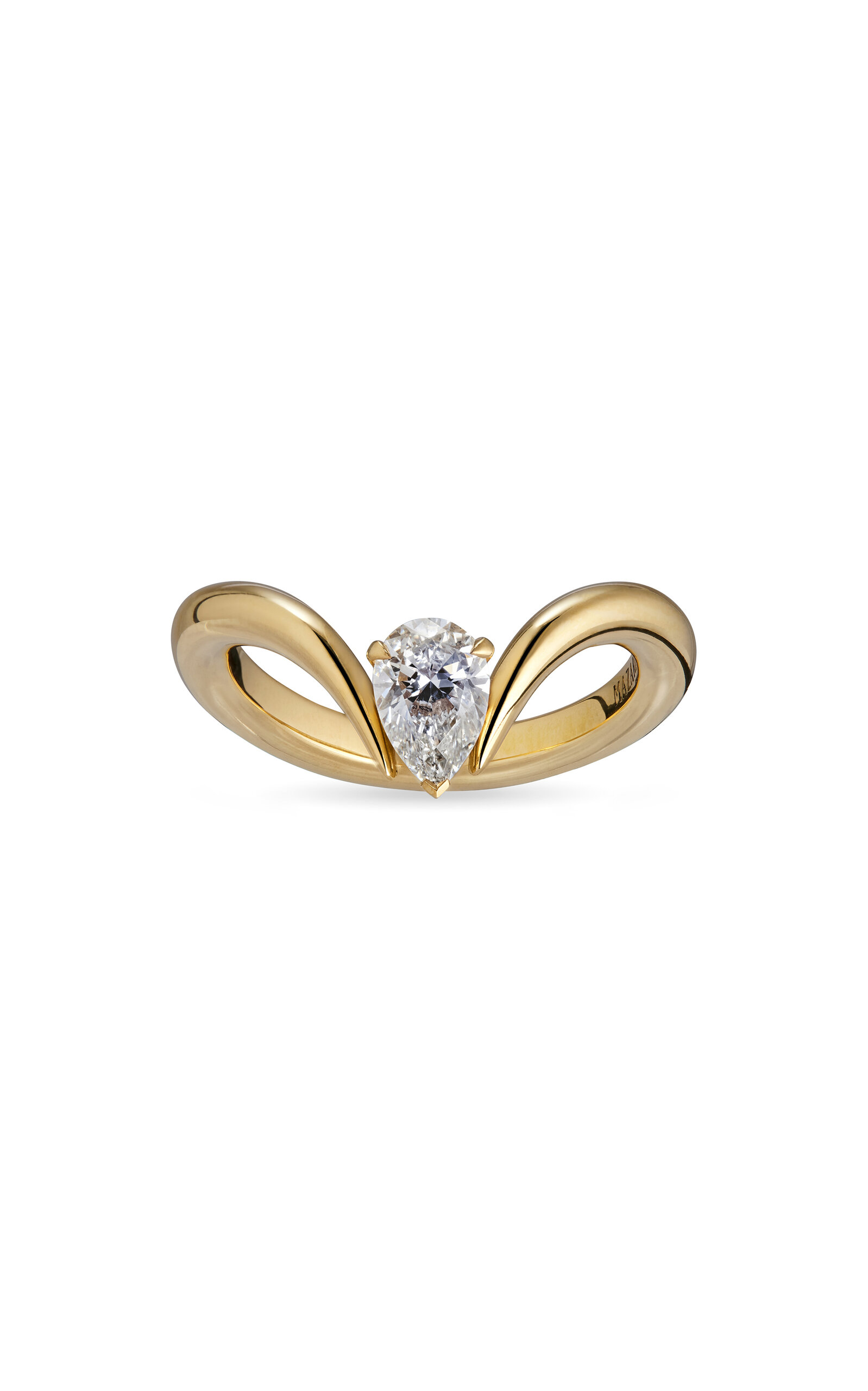 Mazarin 18k Recycled Yellow Gold Eboris Duchesse Ring In Gold
