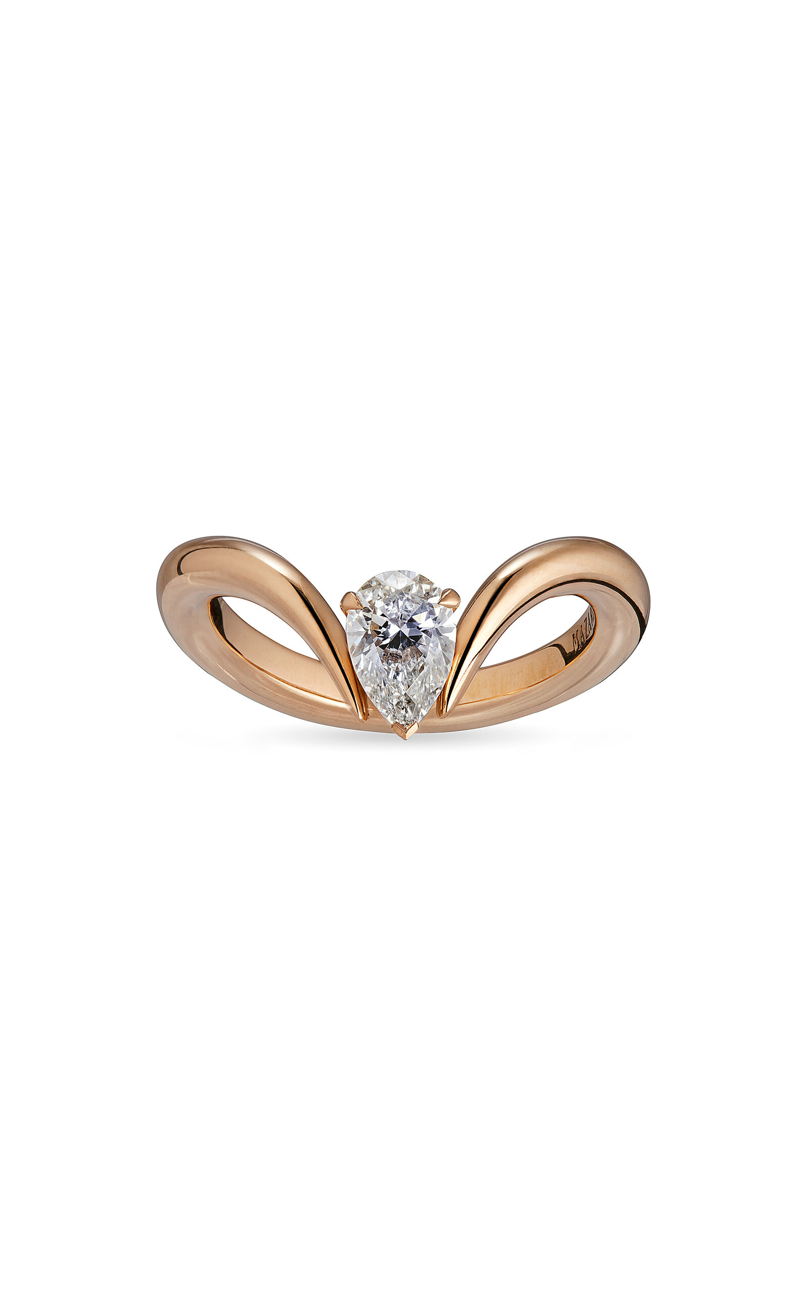 Mazarin 18k Recycled Pink Gold Eboris Duchesse Ring