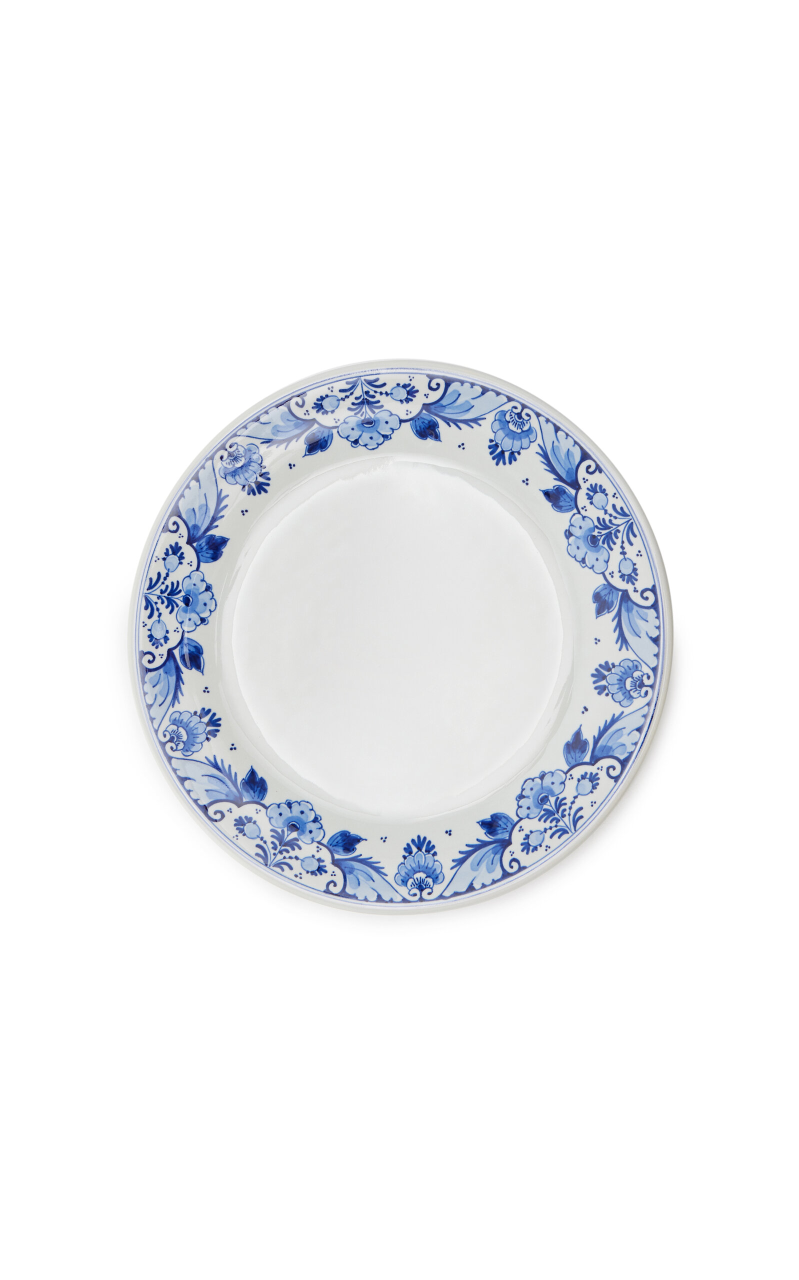 Royal Delft Hand-painted Dessert Plate In Blue