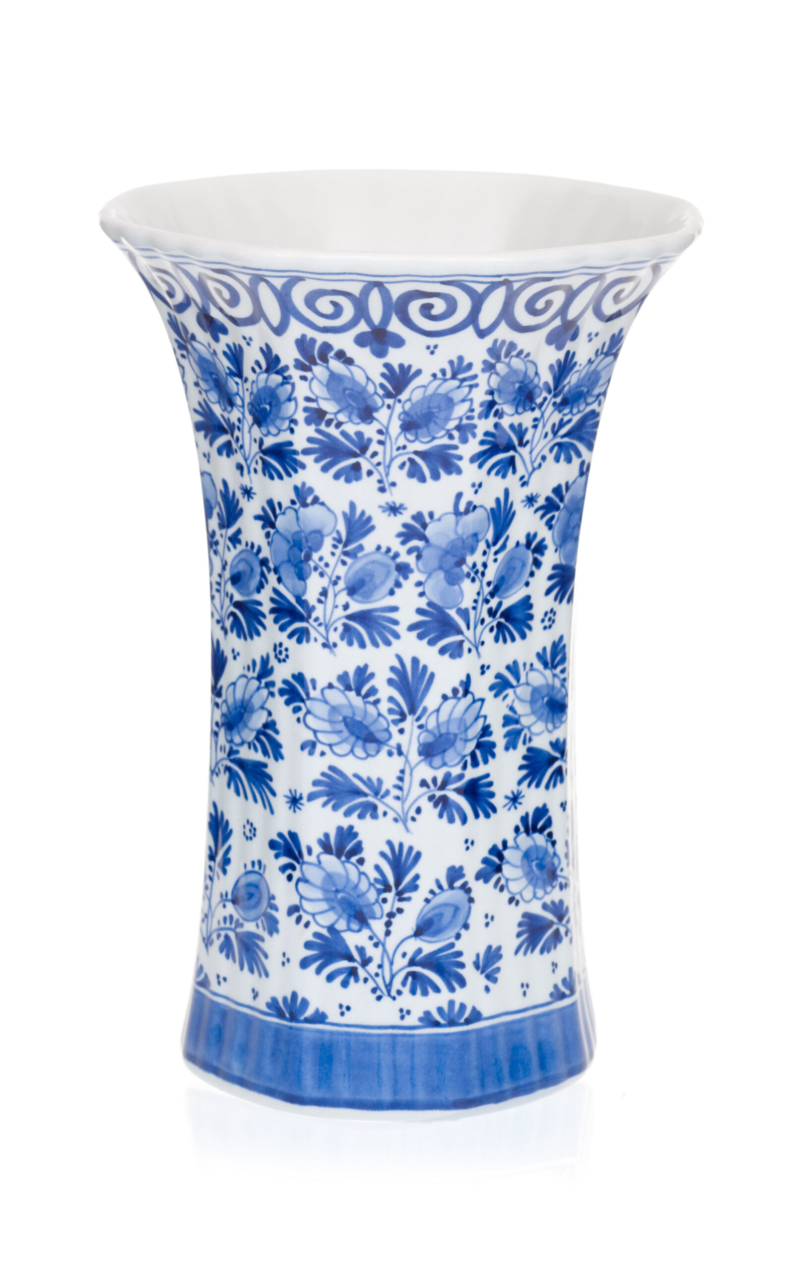 Royal Delft Royal Delft Hand-Painted 21.5 Cm Vase - Blue