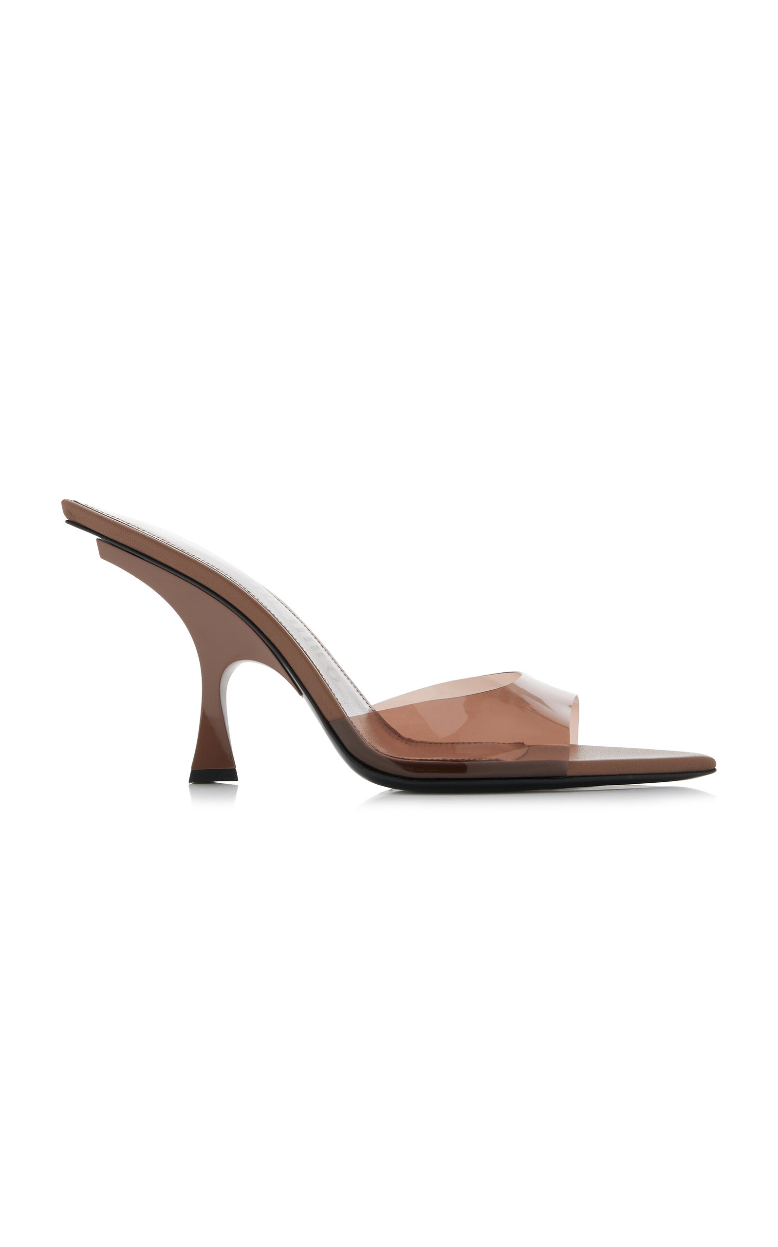 The Attico Ester PVC Mules - Neutral