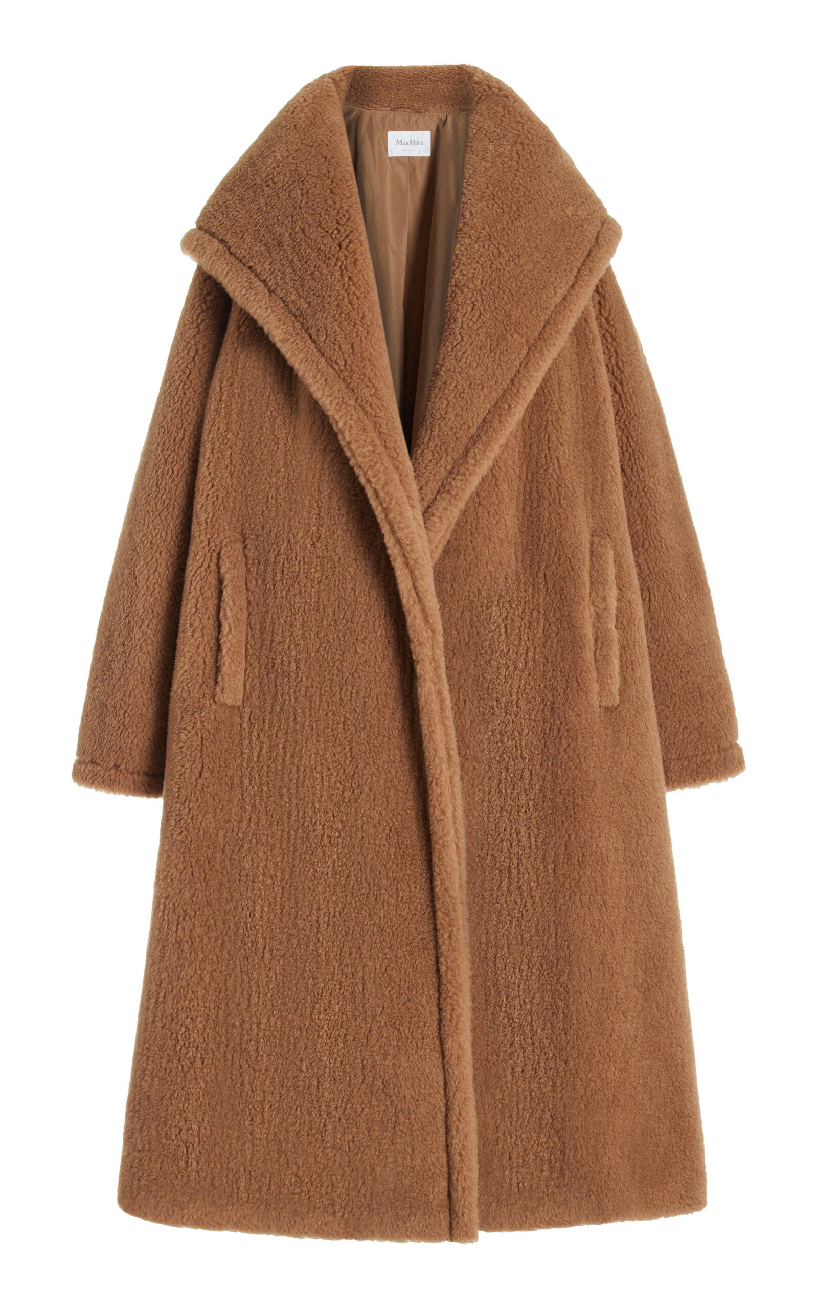 Max Mara Apogeo Coat In Camel In Brown