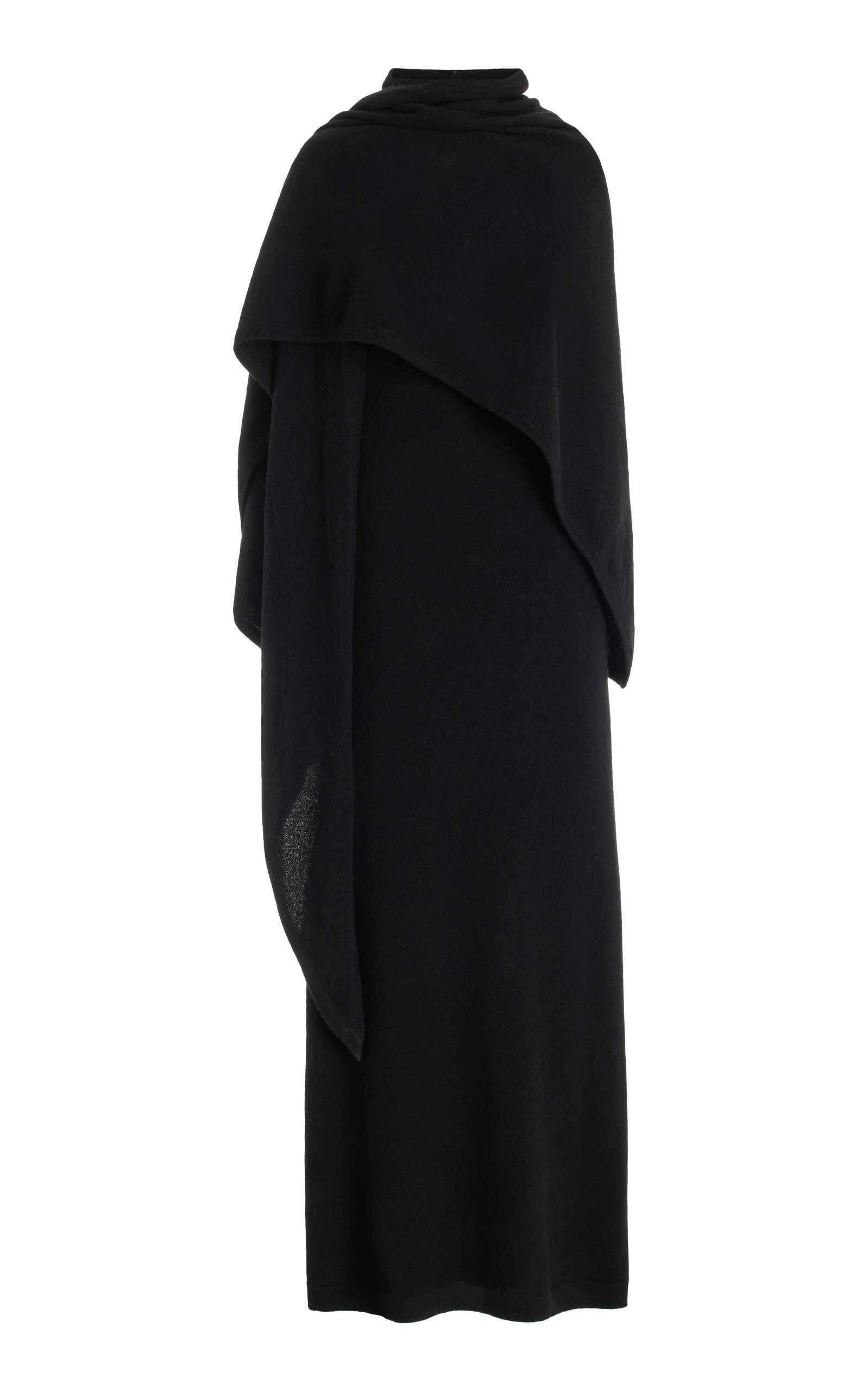 TOTÊME CASHMERE MAXI SHAWL DRESS