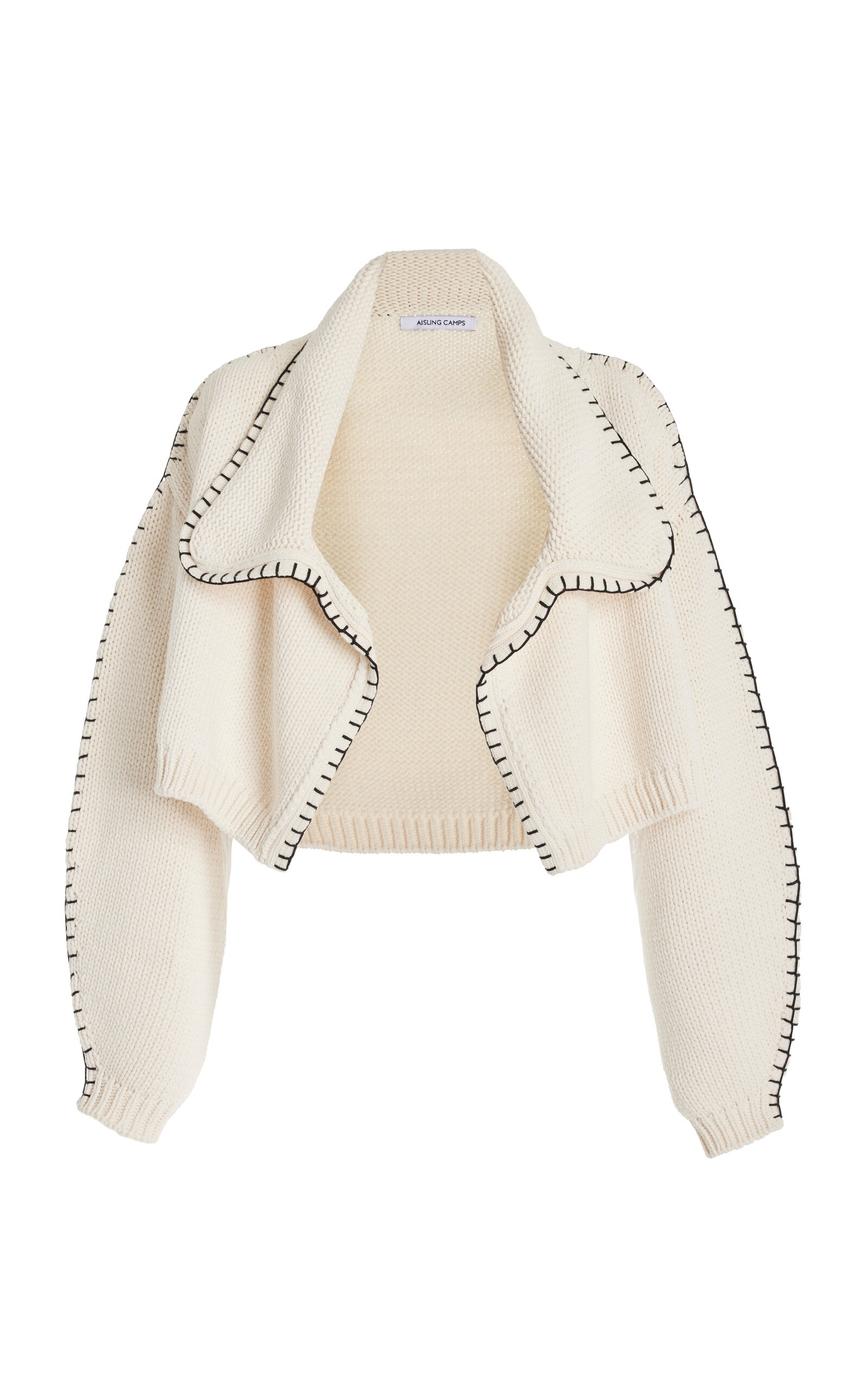 Aisling Camps Stitched Cotton-Blend Bolero