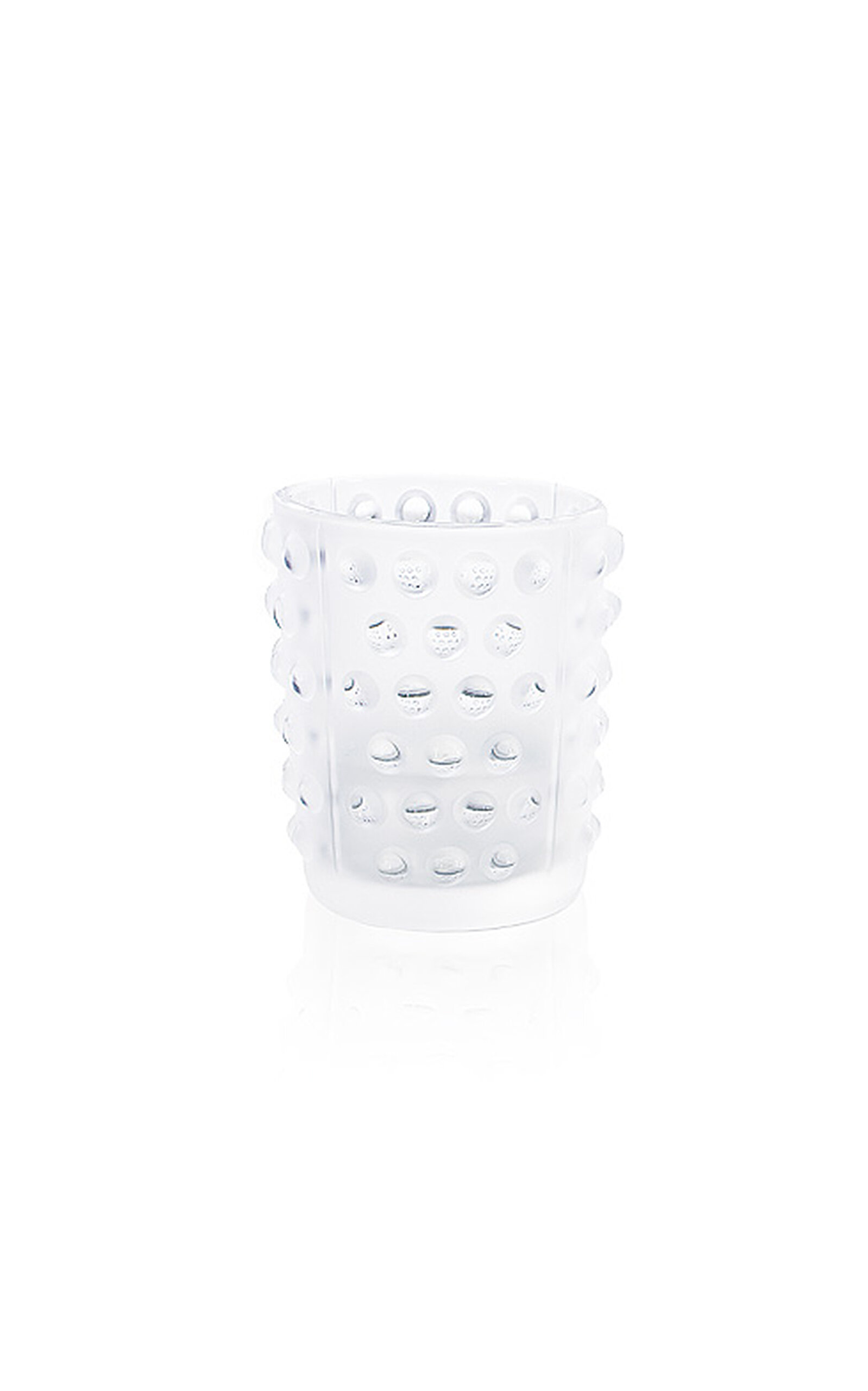 Lalique Mossi Crystal Votive - Clear