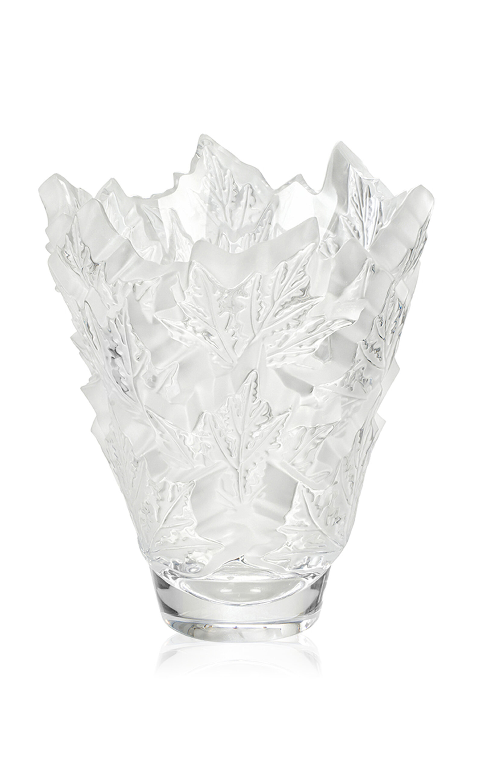Lalique Champs-Élysées Crystal Vase - Clear