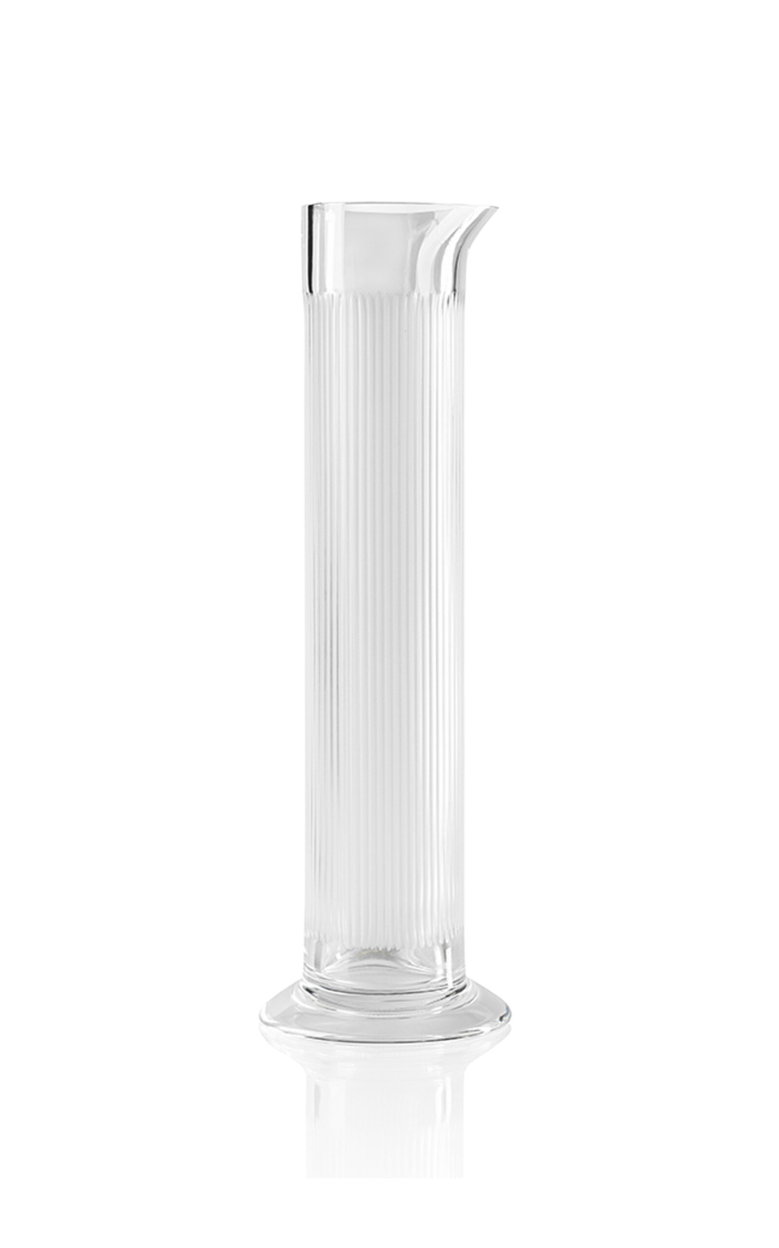 Lalique 100 Points Crystal Le Cylindre Decanter In Clear