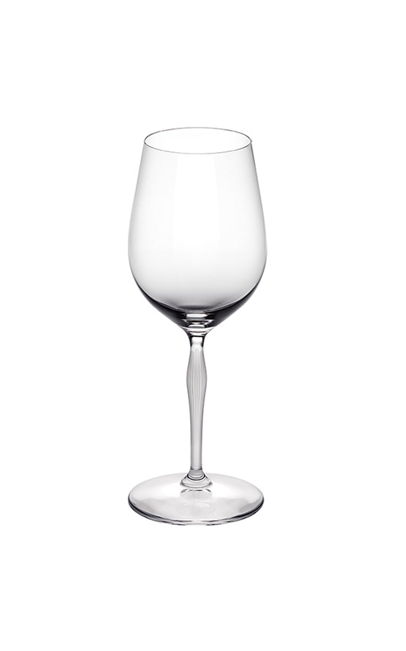 Lalique 100 Points Burgundy Crystal Glass - Clear