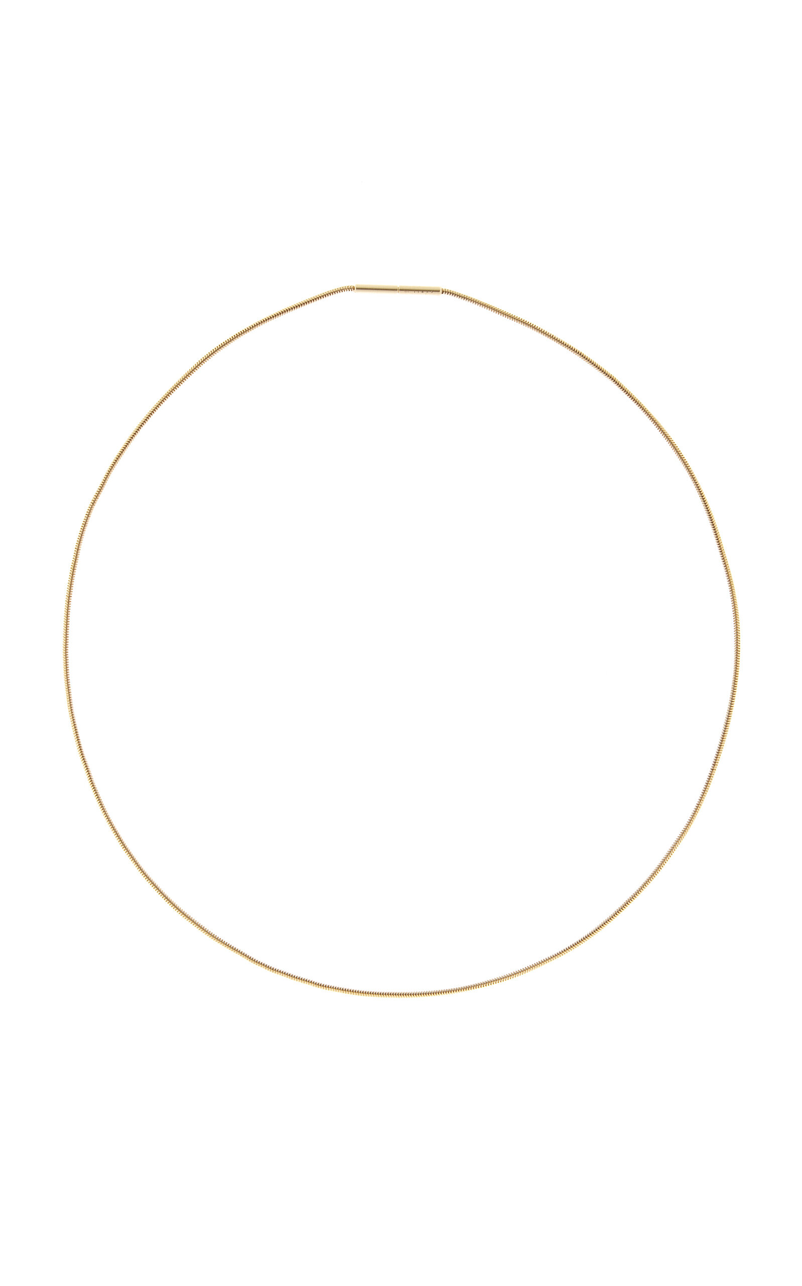 14K Yellow Gold Rope Choker