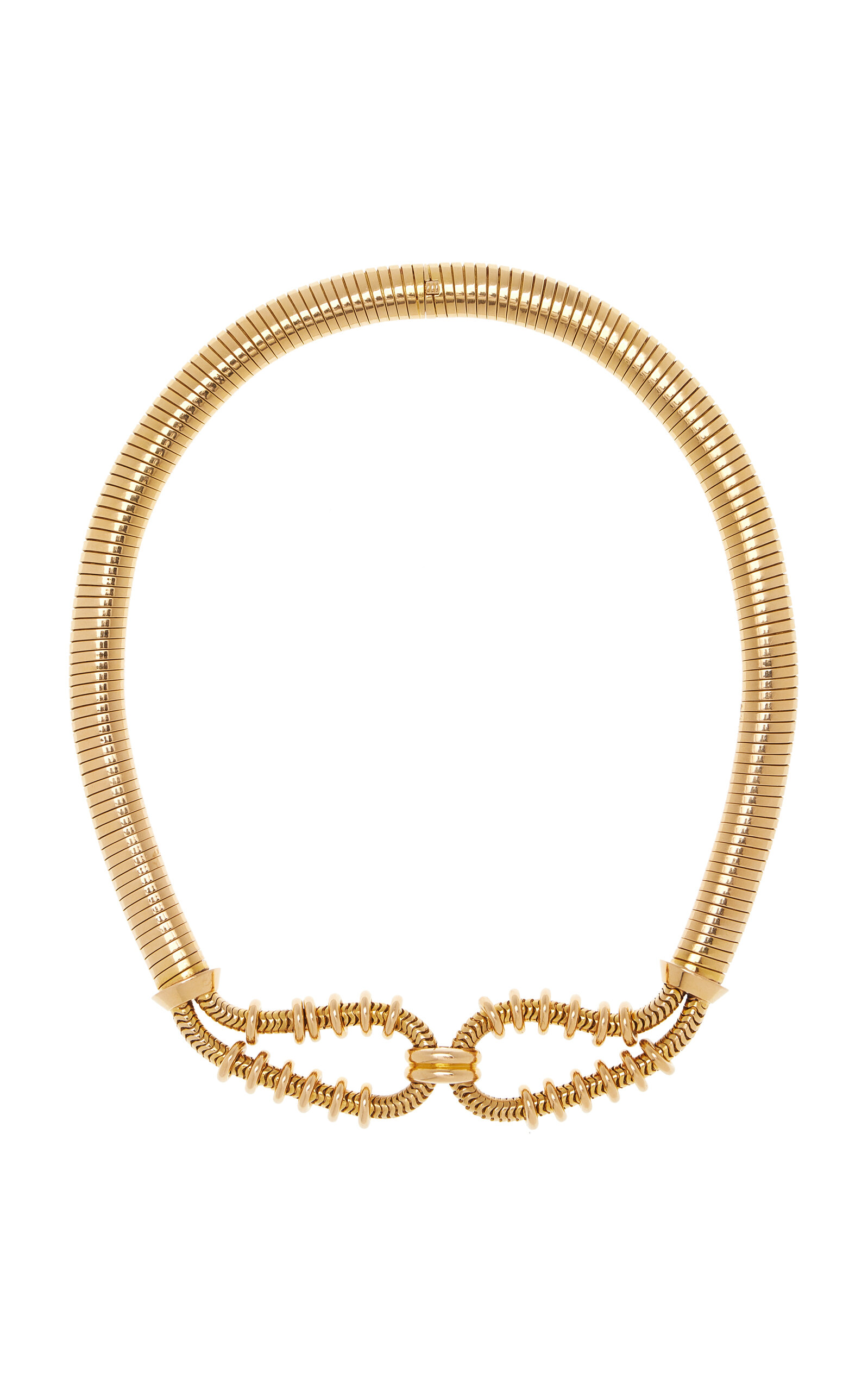 Simon Teakle Women's Gold Tubogas Necklace; By Boucheron
