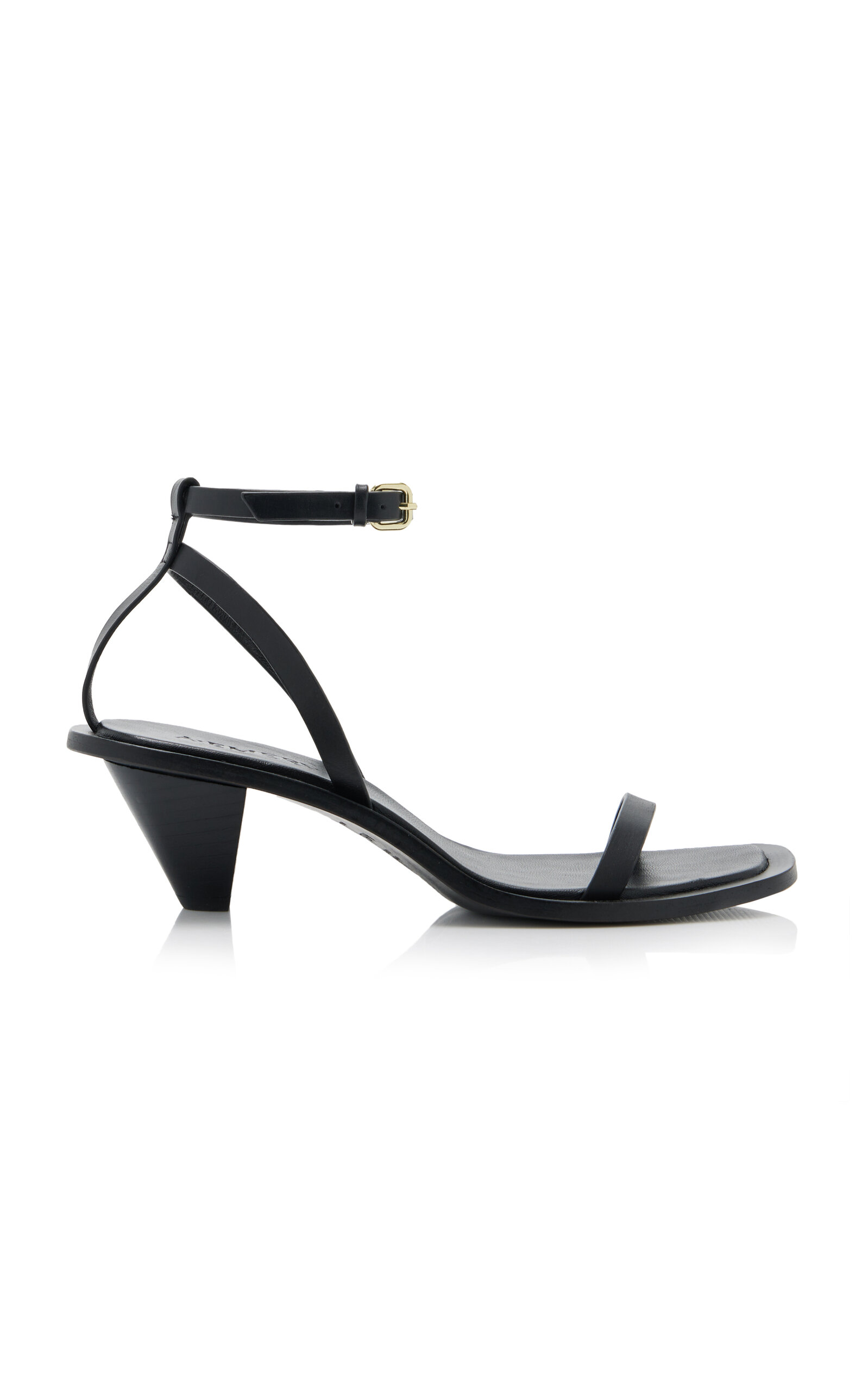 Shop A.emery Irving Leather Sandals In Black