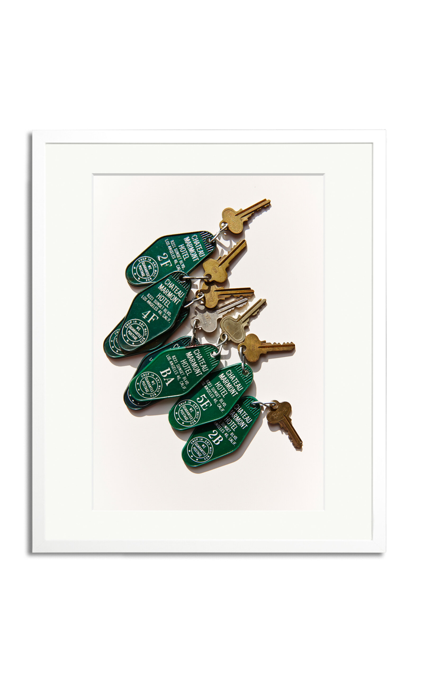 Sonic Editions Keys; Chateau Marmont Framed Photography Print In Multi