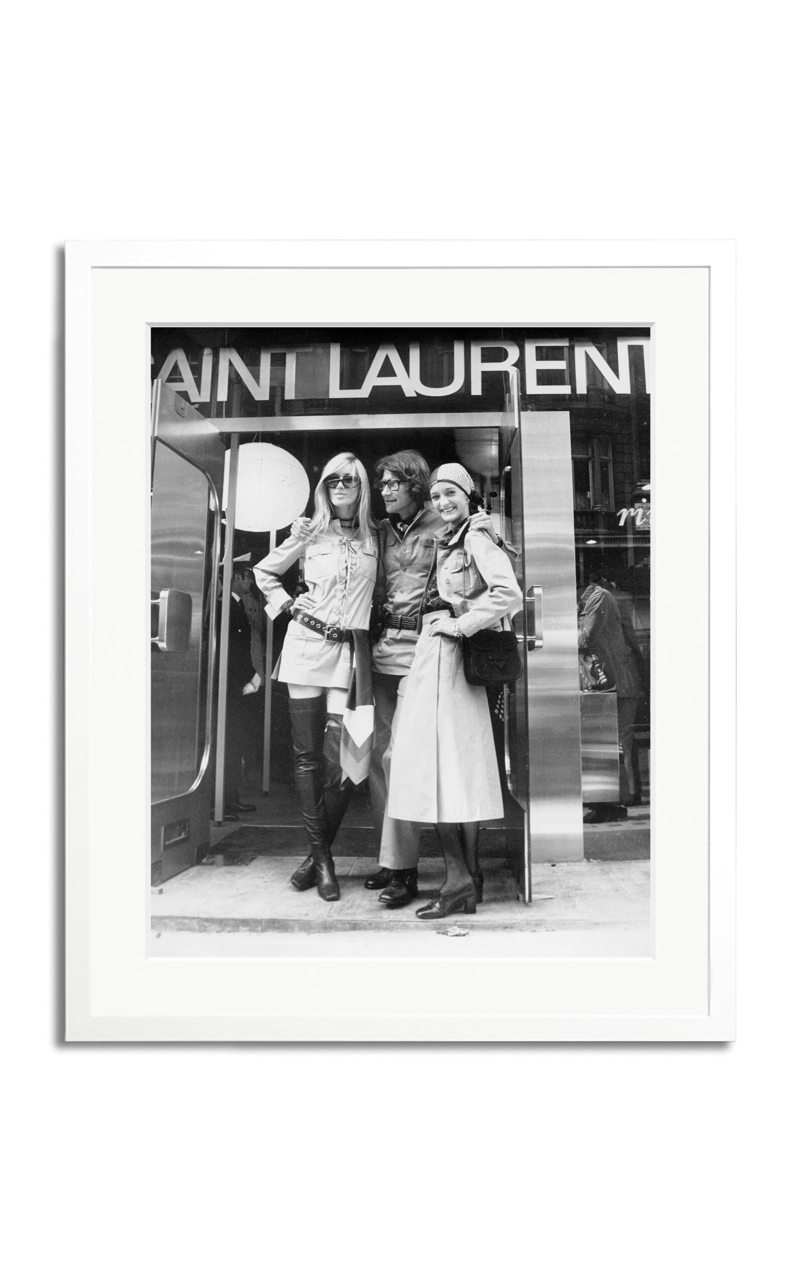 Sonic Editions YSL on Bond Street Framed Photography Print - Multi