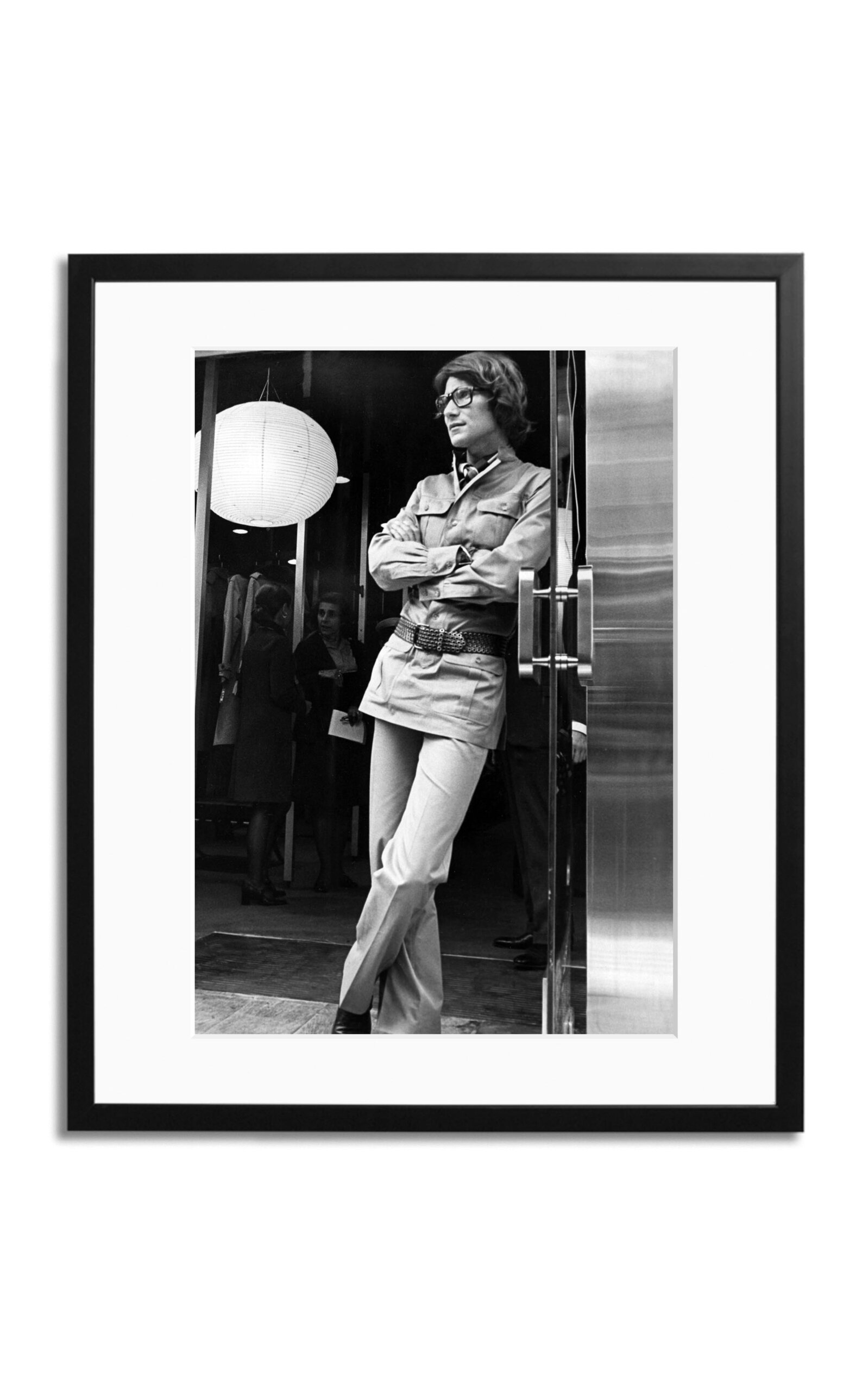 Sonic Editions Ysl Framed Photography Print In Multi