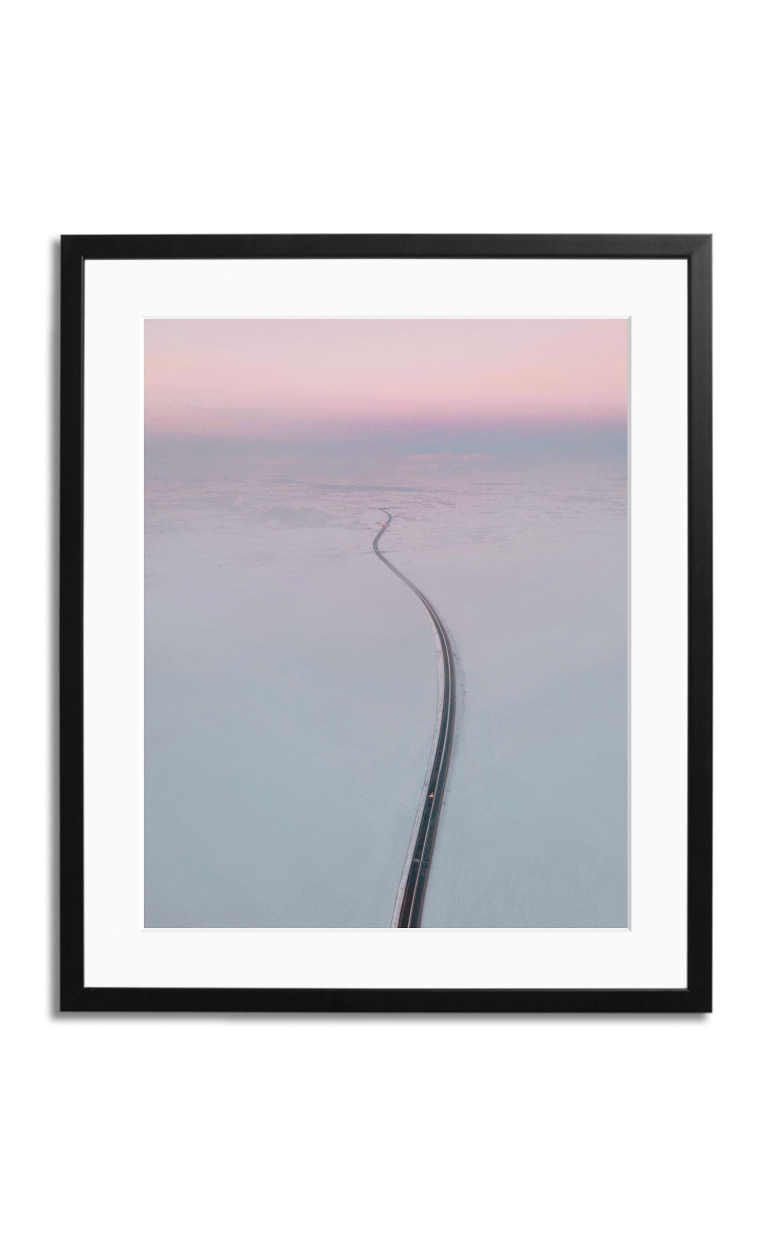 Sonic Editions Bodyline Framed Photography Print In Multi